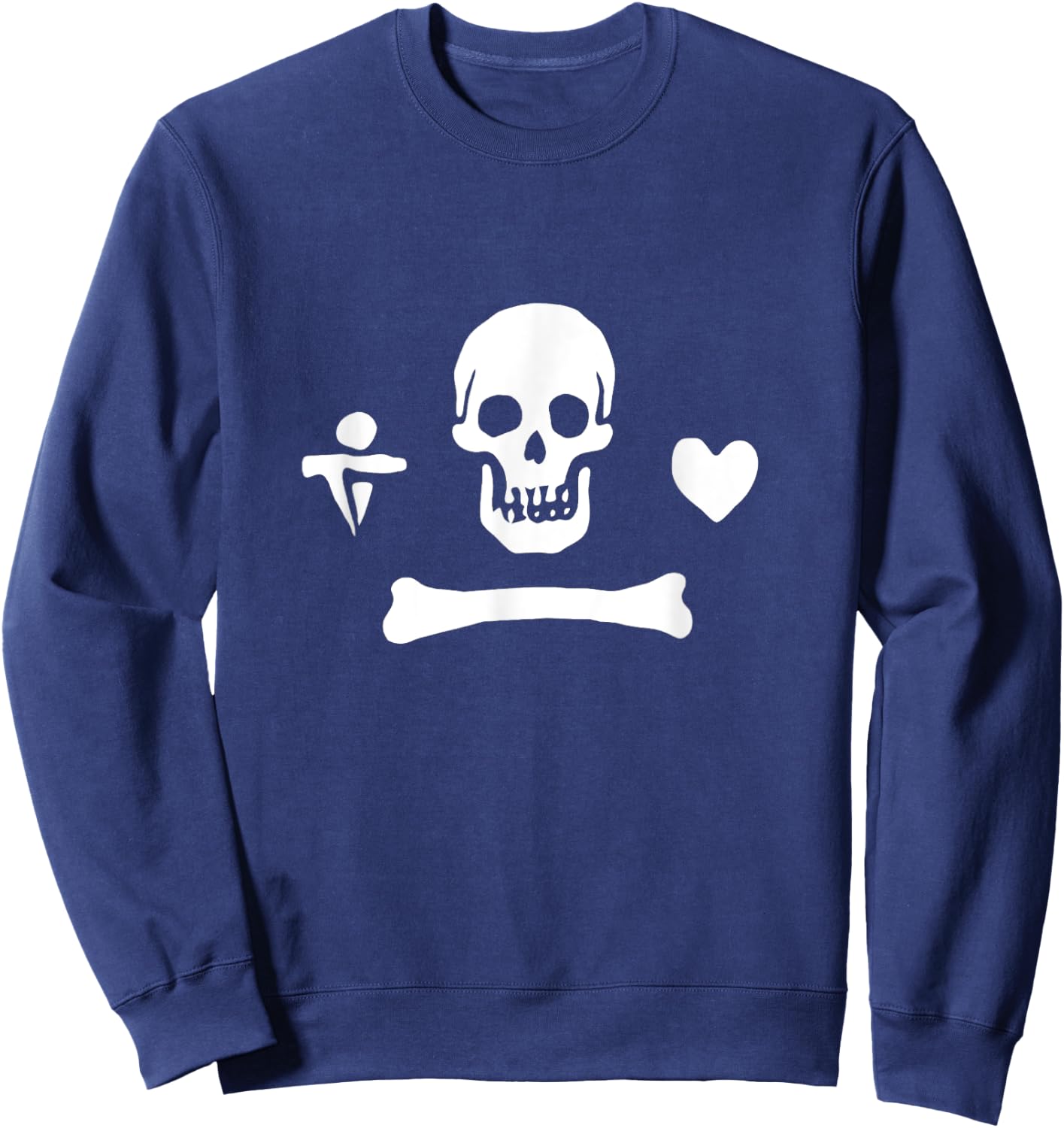 Stede Bonnet Pirate Flag Sweatshirt - Sweatshirt | Navy