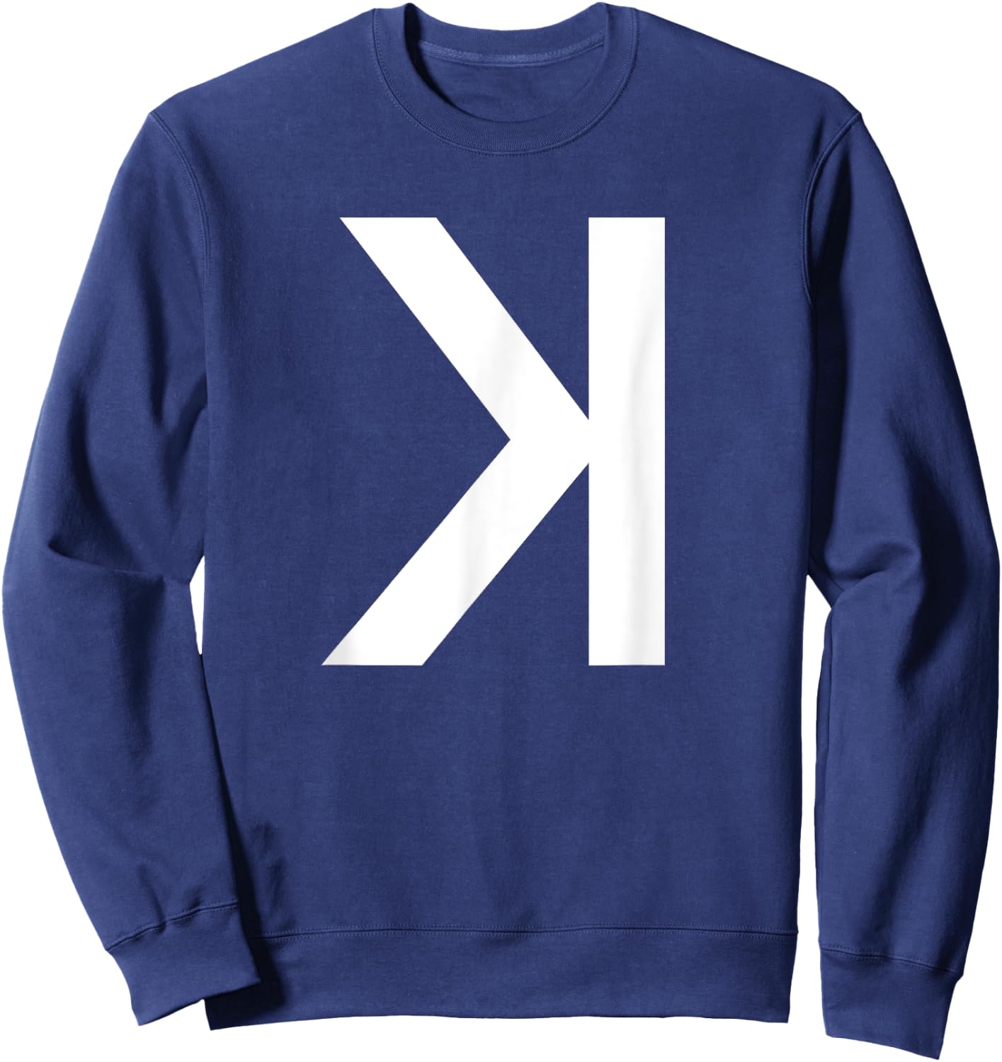 Backwards K Strikeout Baseball Softball Pitcher T Shirt Sweatshirt - Sweatshirt | Navy