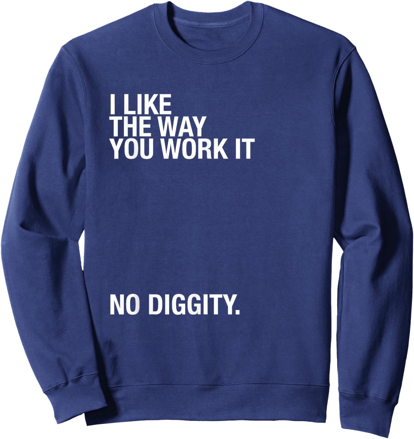90s R&B Diggity Rap No Doubt Designs Sweatshirt - Sweatshirt | Navy
