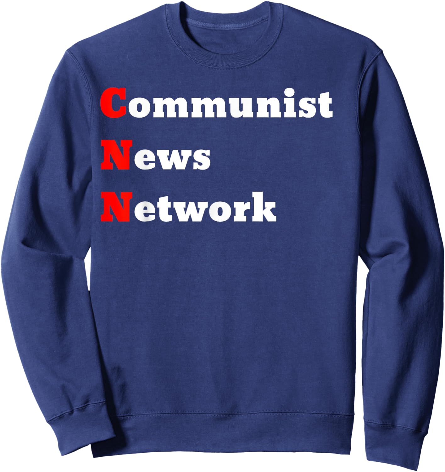 Communist News Network Sweatshirt - Sweatshirt | Navy