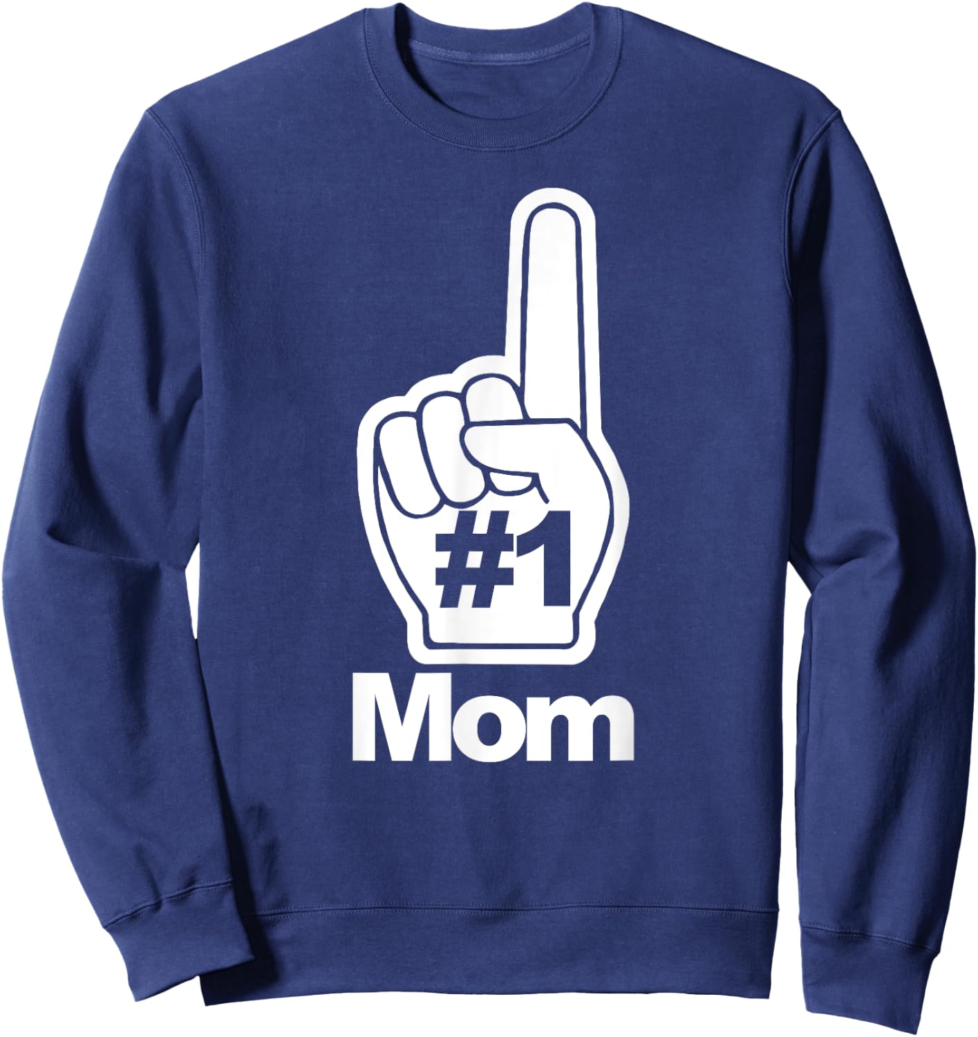 Number One Mom Sweatshirt - Sweatshirt | Navy