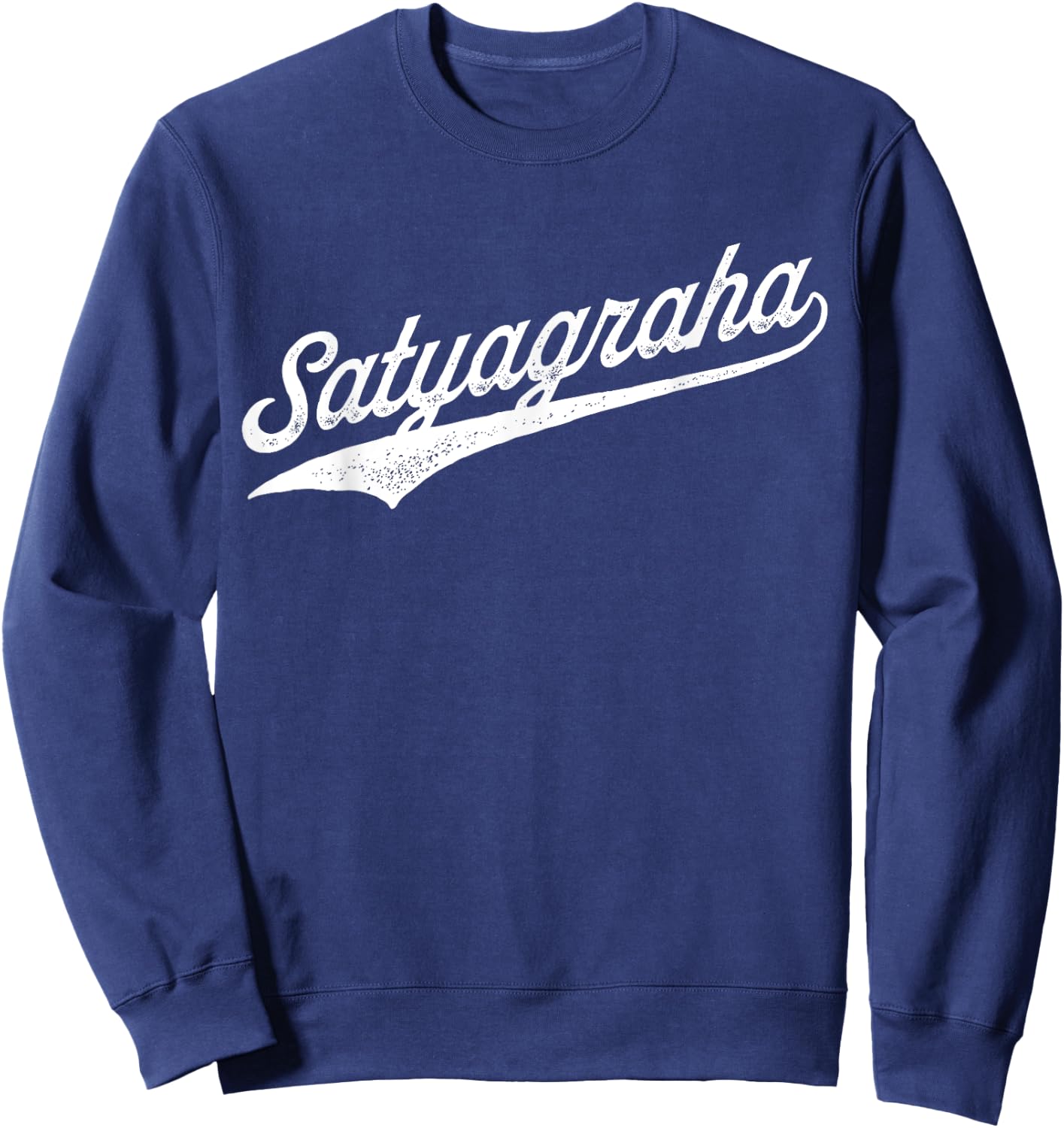 Satyagraha - Ahimsa - Yoga Sutras Sweatshirt - Sweatshirt | Navy