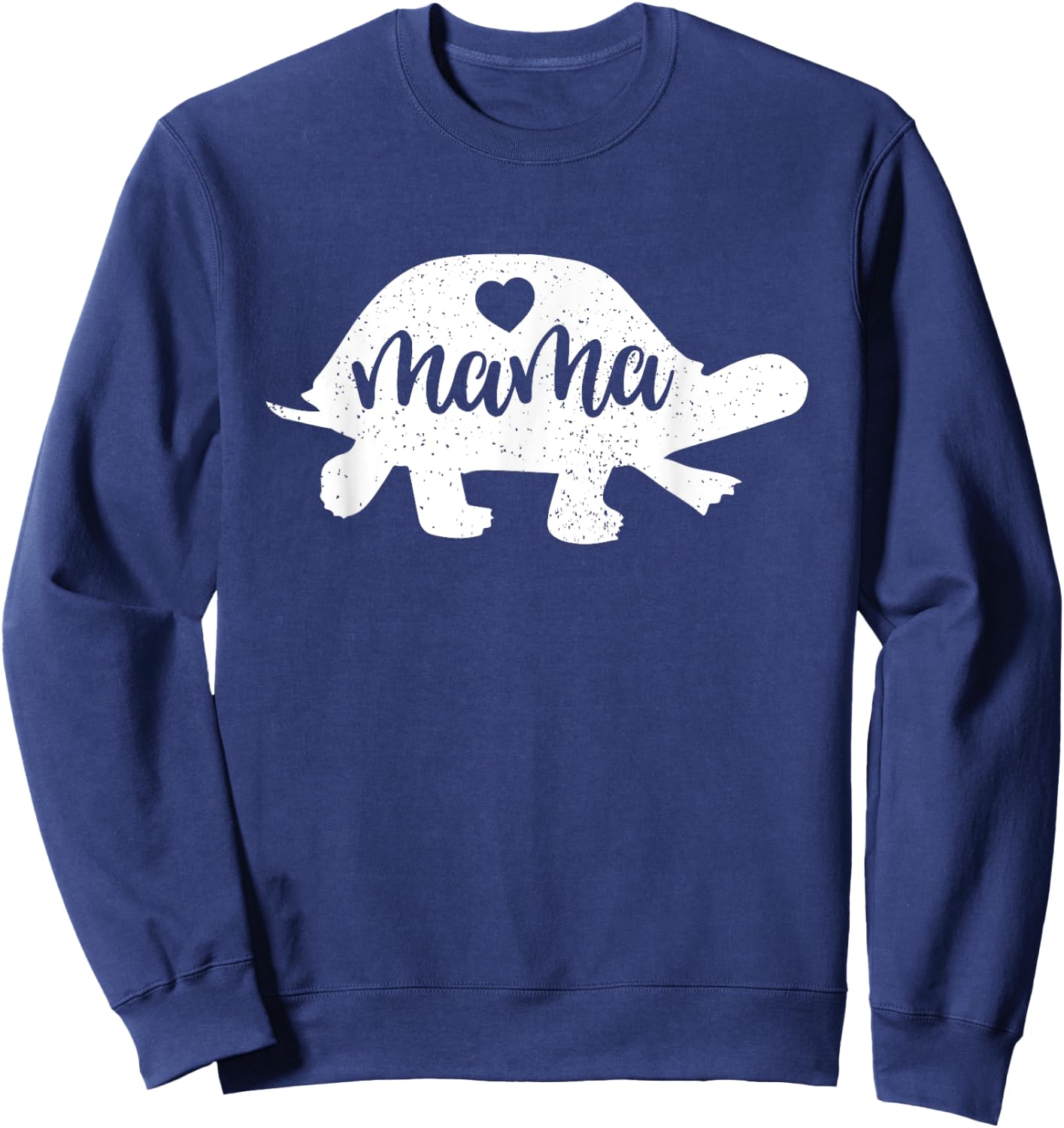 Turtle Mothers Day Shirt Mama Pet Mom Lover Gift Women Sweatshirt - Sweatshirt | Navy