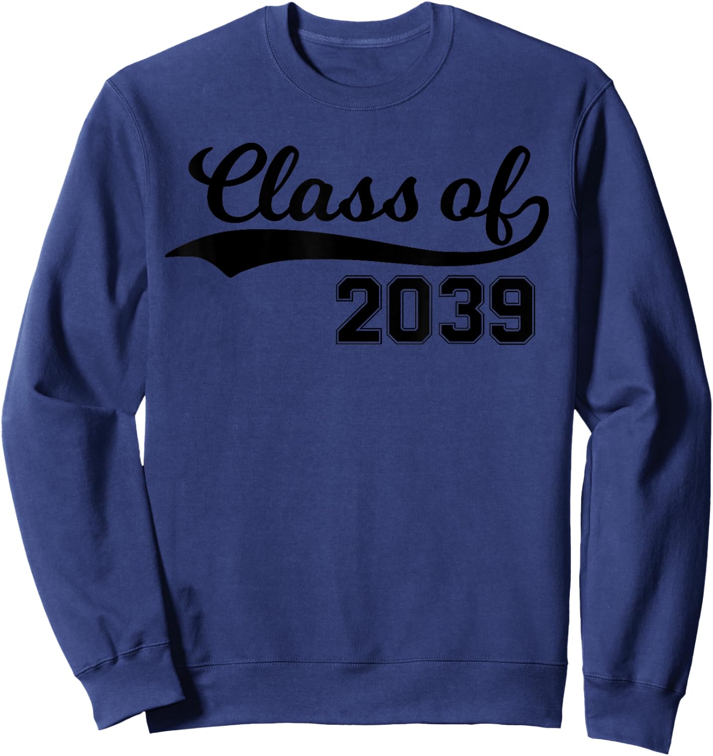 Class of 2039 Grow With Me First Day of School Sweatshirt - Sweatshirt | Navy