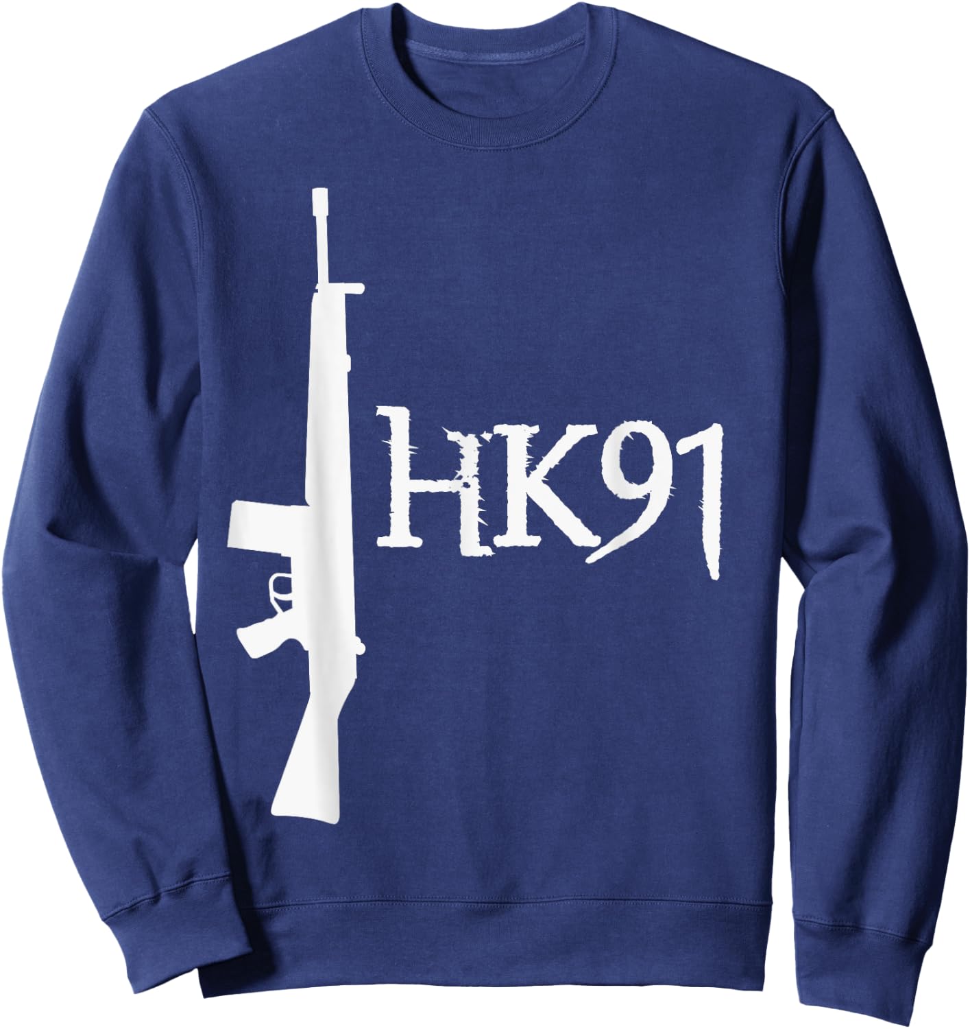 HK91 German Automatic Rifle Sweatshirt - Sweatshirt | Navy