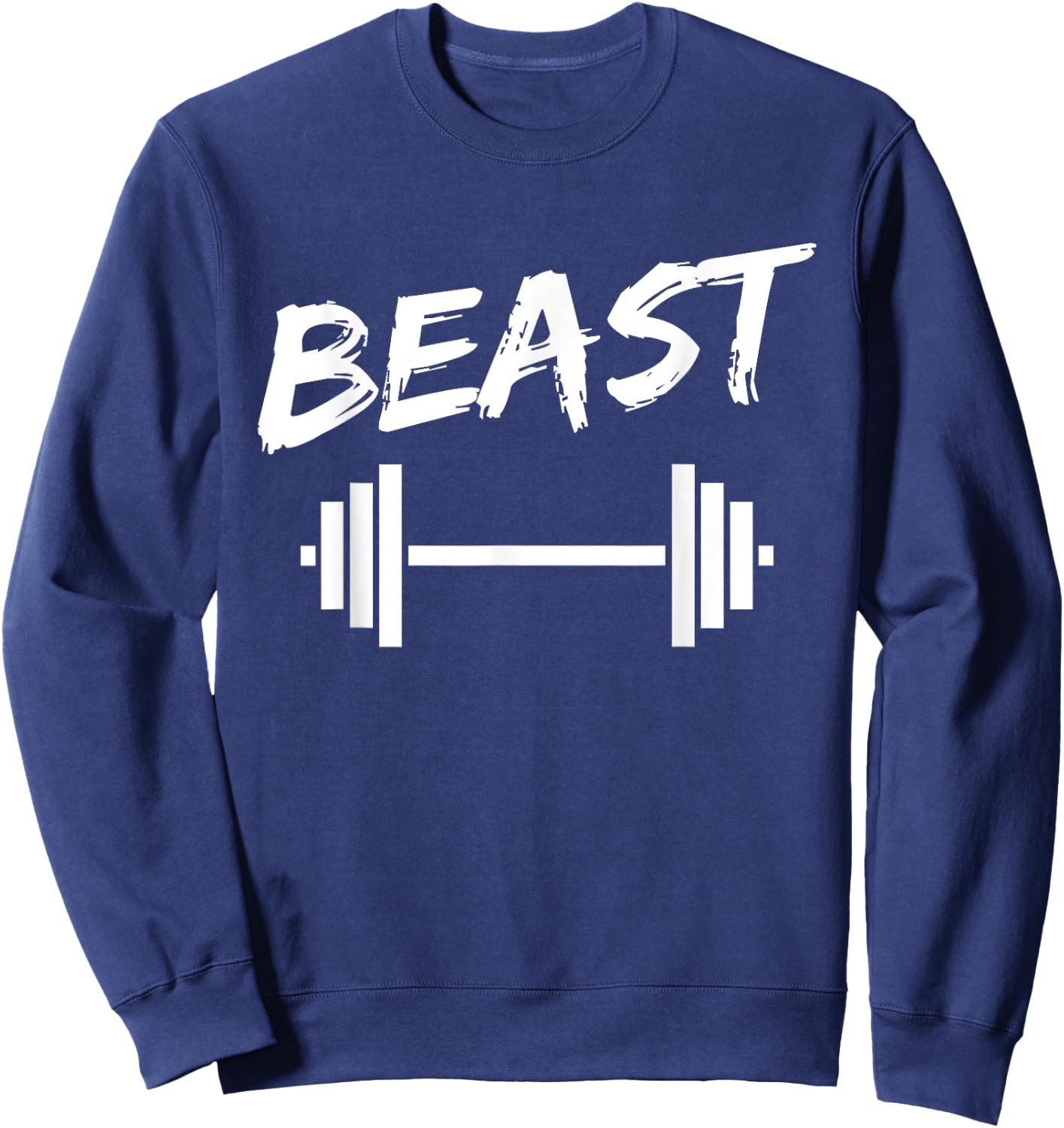 Beast Father Son Fitness Bodybuilding Matching Sweatshirt - Sweatshirt | Navy
