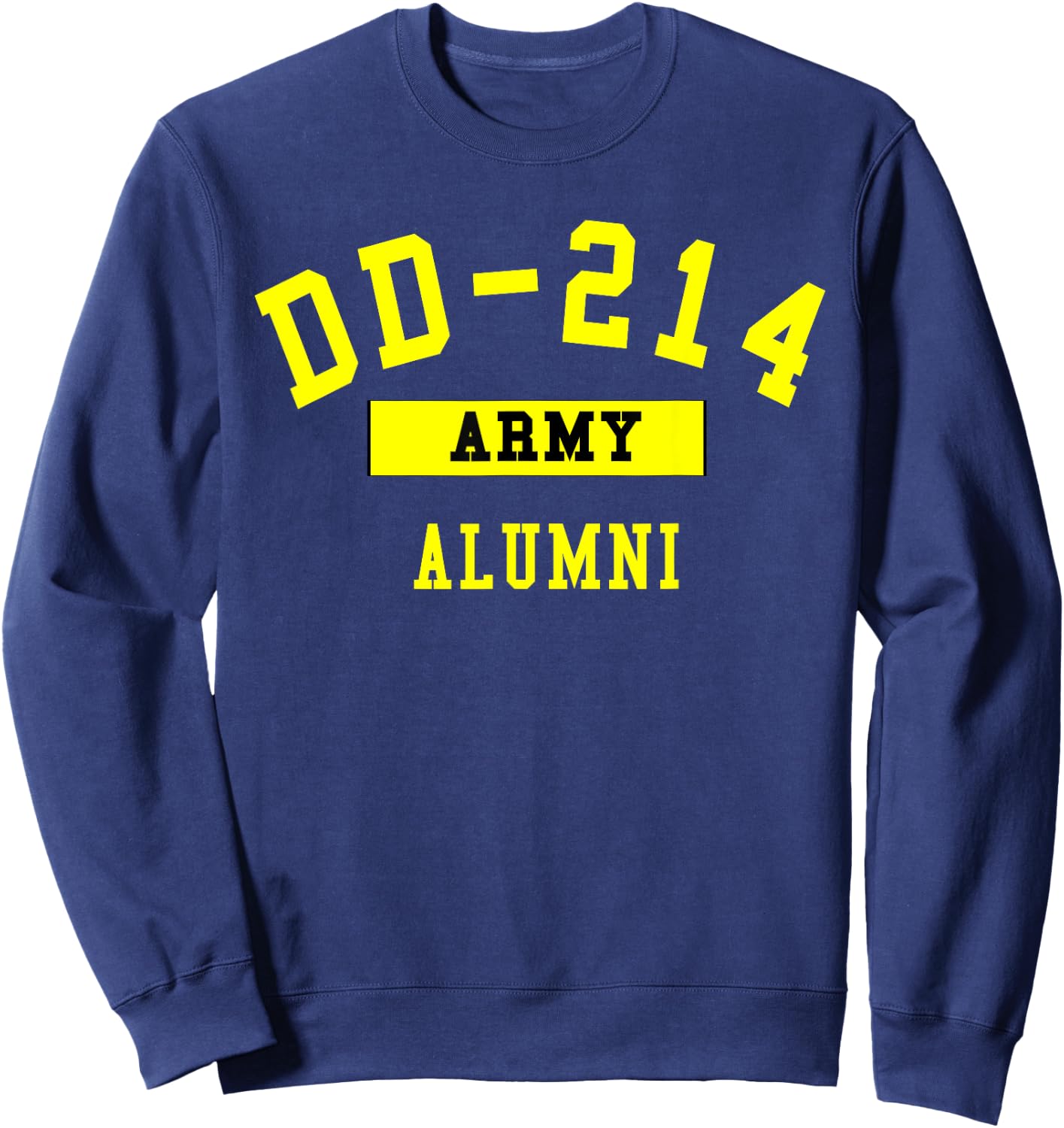 DD 214 Army Alumni Sweatshirt - Sweatshirt | Navy