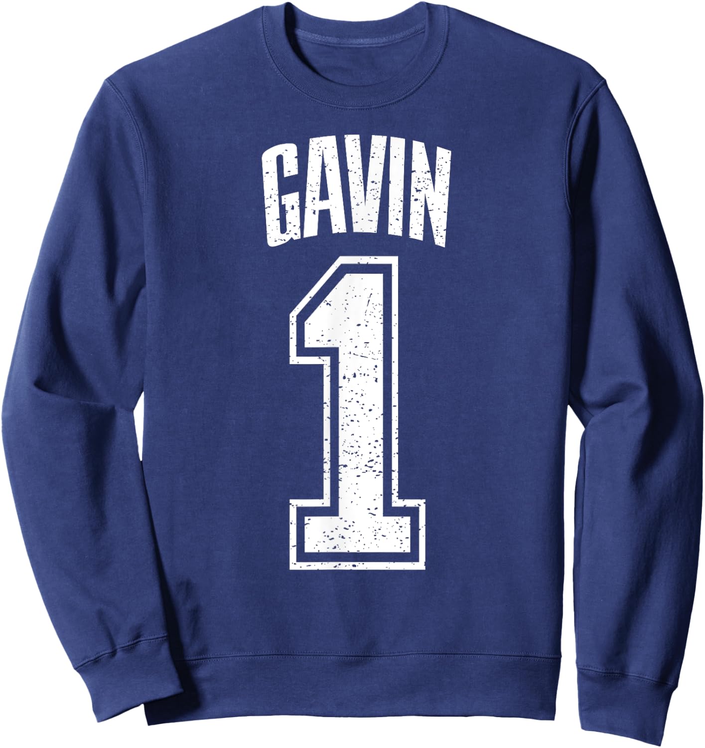 Gavin Supporter Number 1 Greatest Fan Sweatshirt - Sweatshirt | Navy
