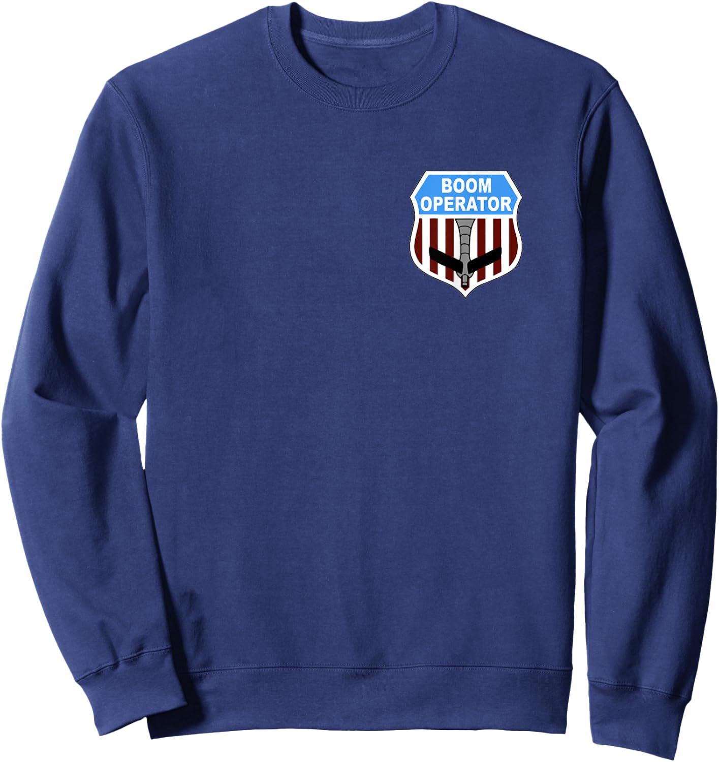 KC135 Stratotanker Boom Operator Tanker Shield US Air Force Sweatshirt - Sweatshirt | Navy