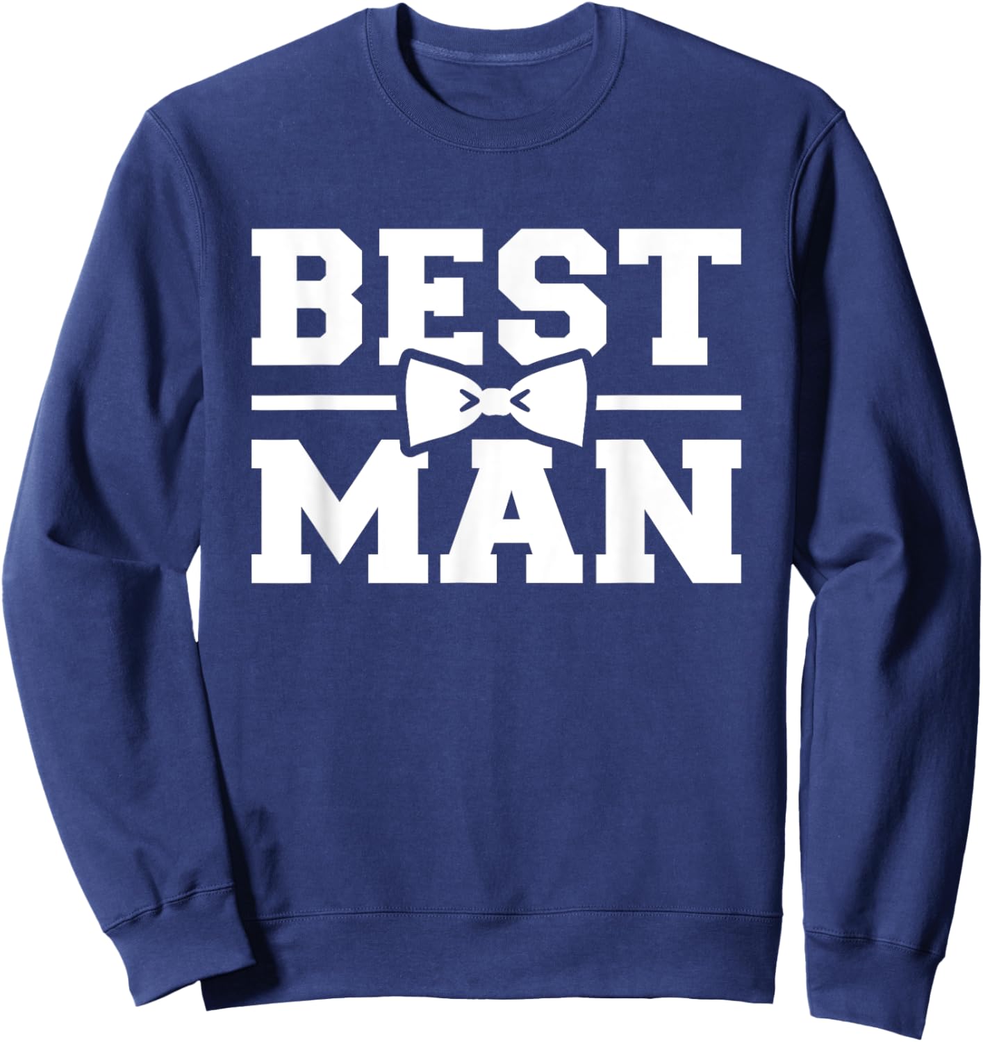 Best Man Stag Party Sweatshirt - Sweatshirt | Navy