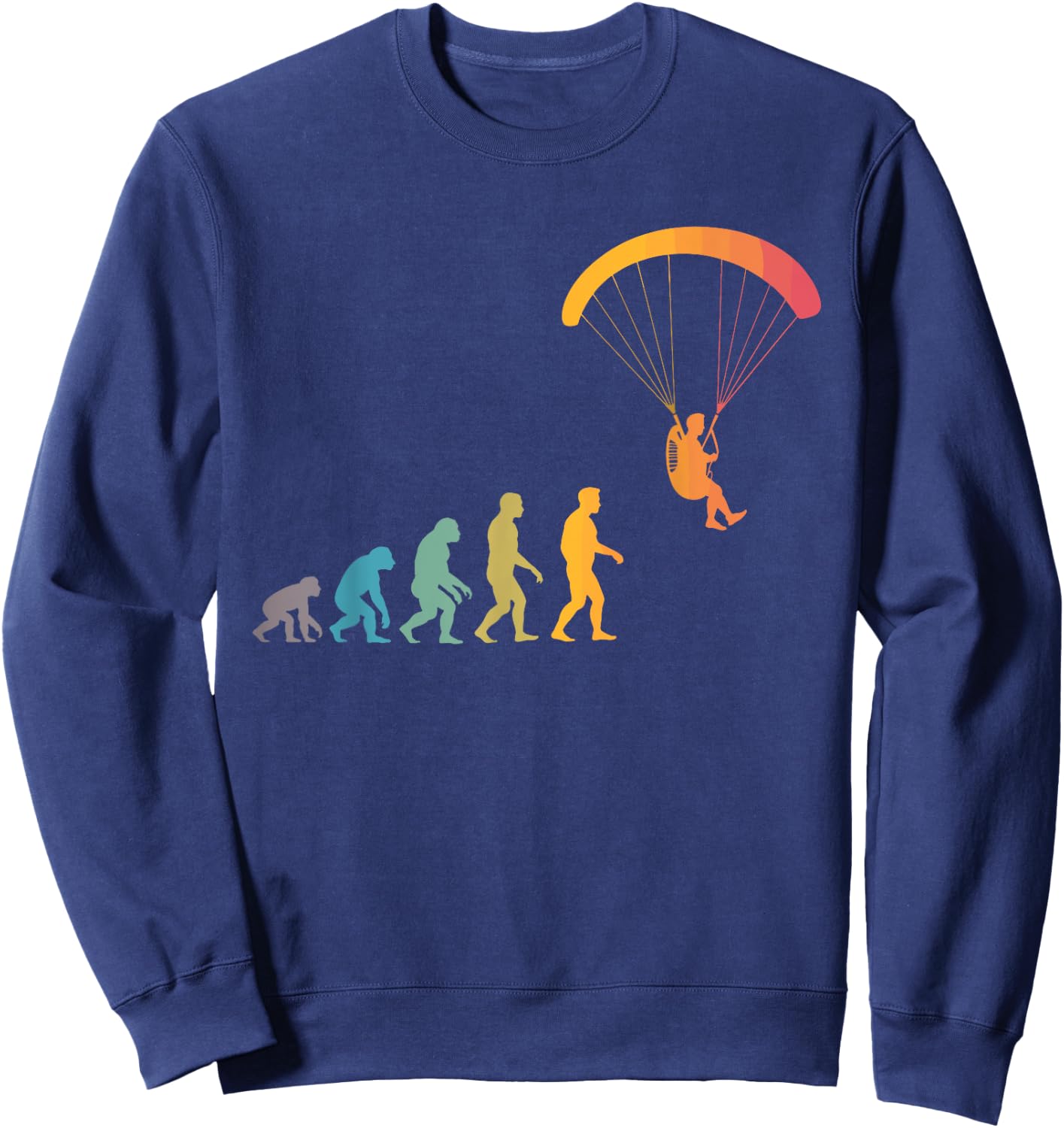 Paragliding PPG Paramotiring Evolution Paramotor Sweatshirt - Sweatshirt | Navy