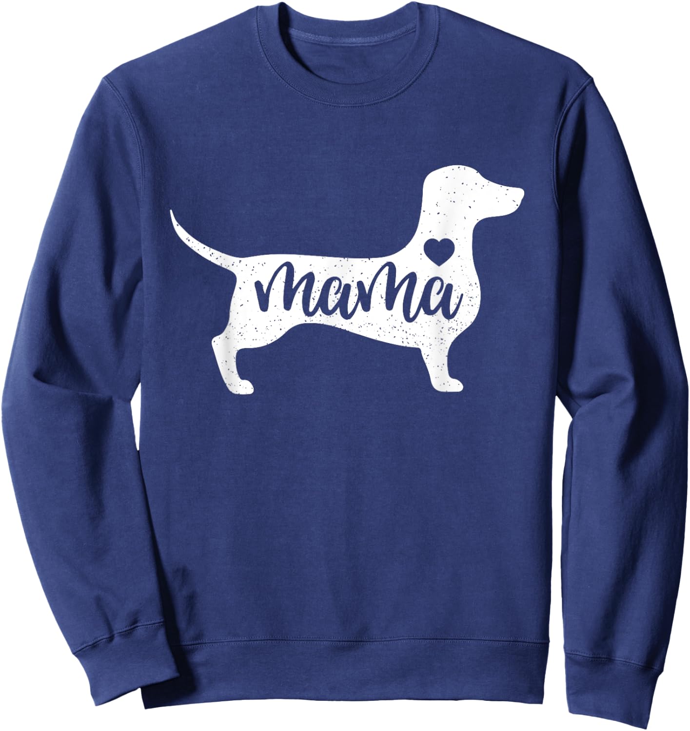 Dachshund Mother's Day Mum Dog Mum Gift Dachshund Mum Sweatshirt - Sweatshirt | Navy