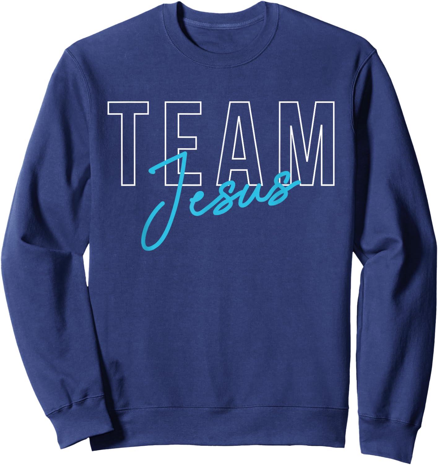 Team Jesus Church Community Sweatshirt - Sweatshirt | Navy