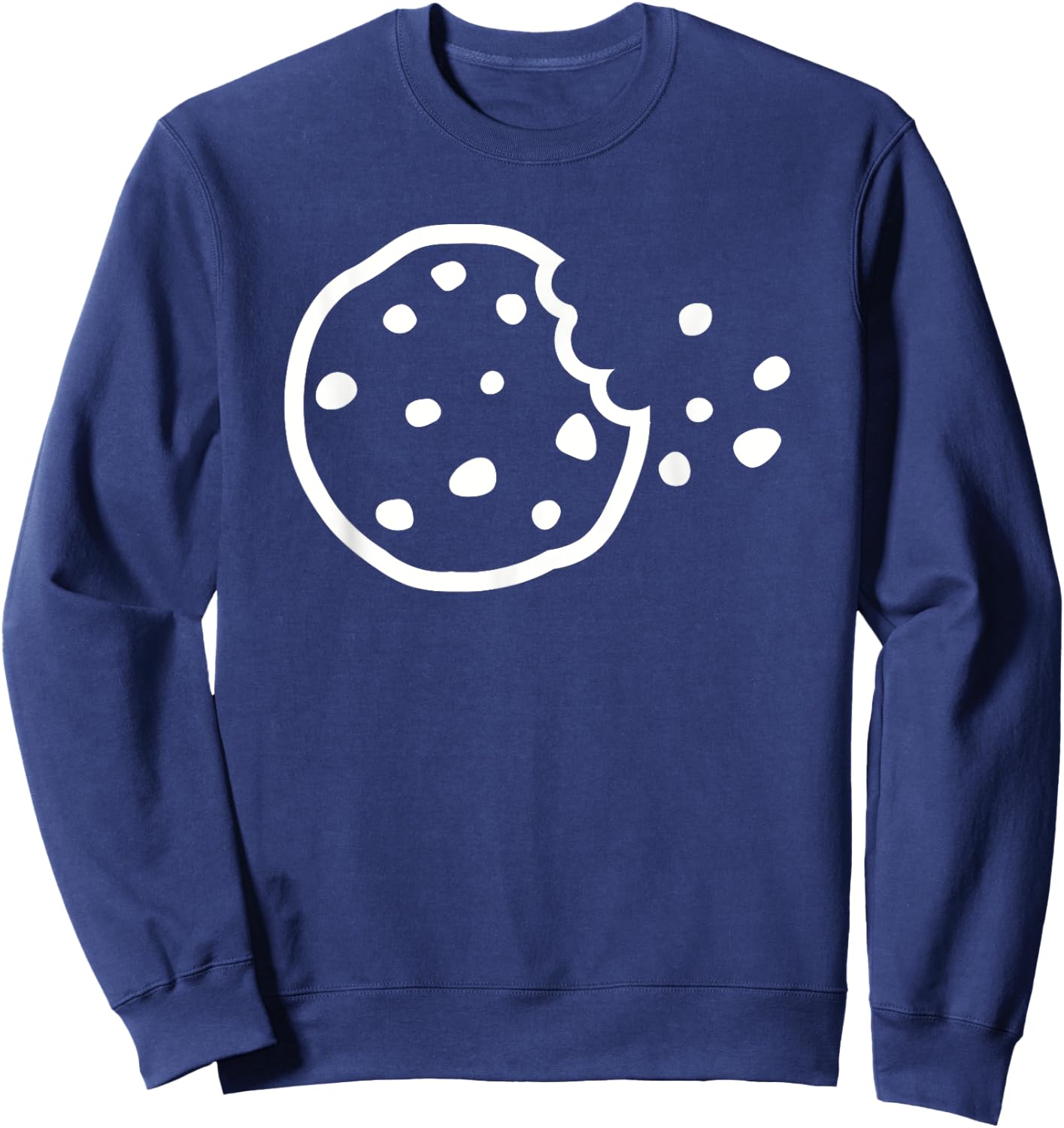Bitten cookie Sweatshirt - Sweatshirt | Navy