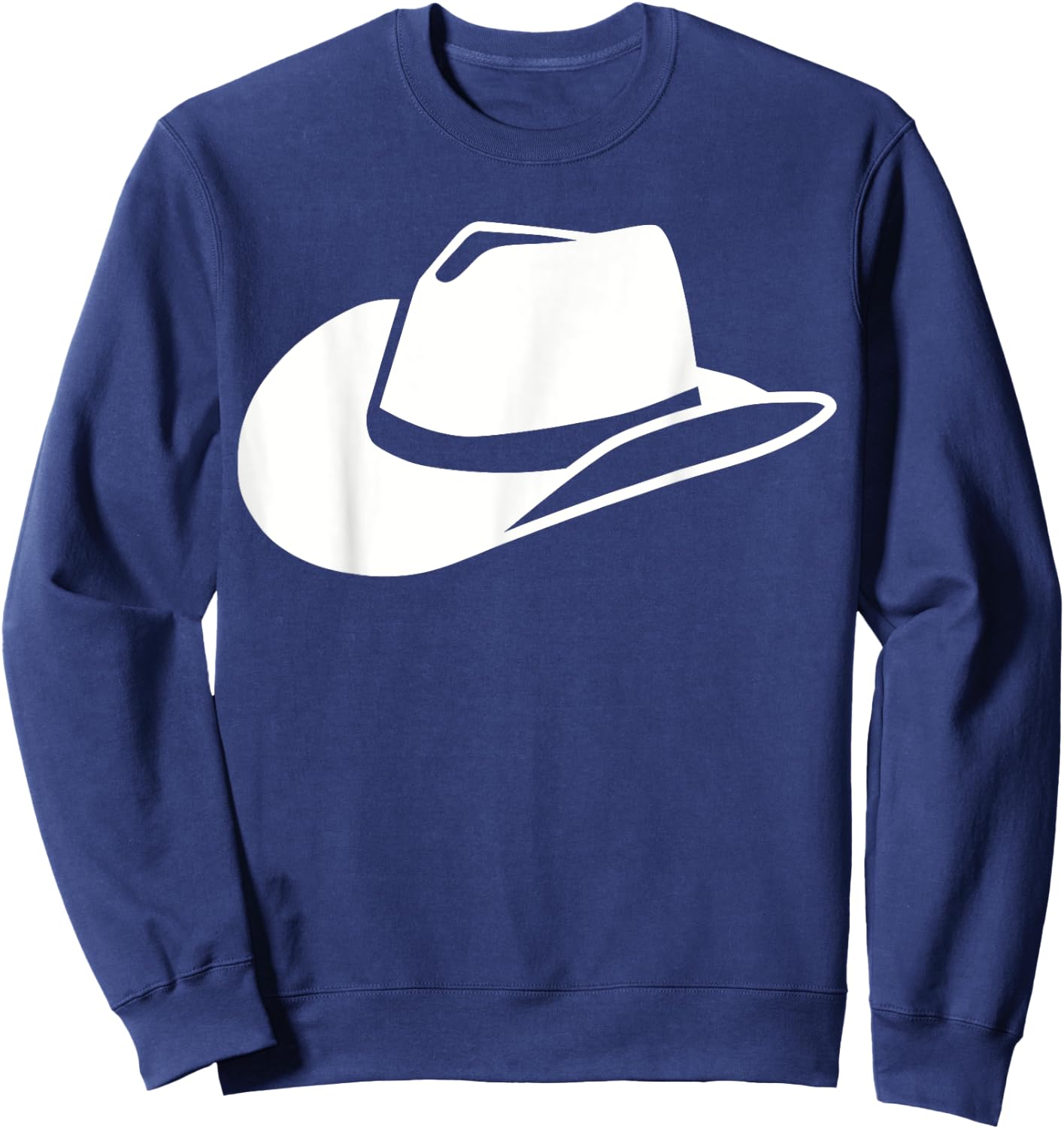 Cowboy hat Sweatshirt - Sweatshirt | Navy