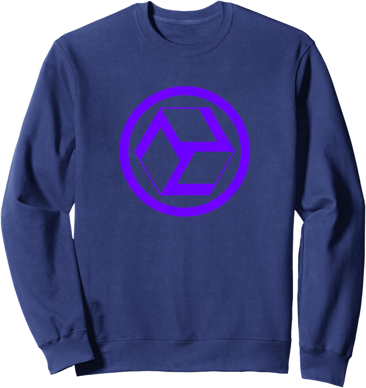 Antahkarana Symbol Healing Meditation Reiki Tibet Yoga Sweatshirt - Sweatshirt | Navy