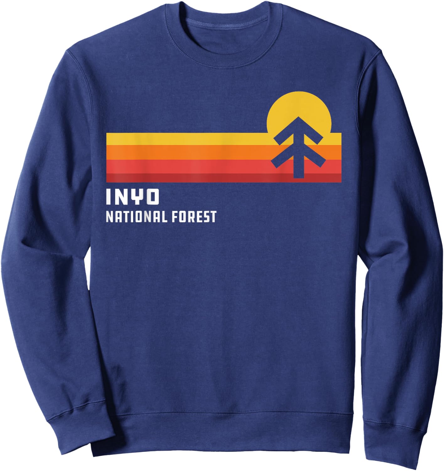 Inyo National Forest Bishop California Sweatshirt - Sweatshirt | Navy
