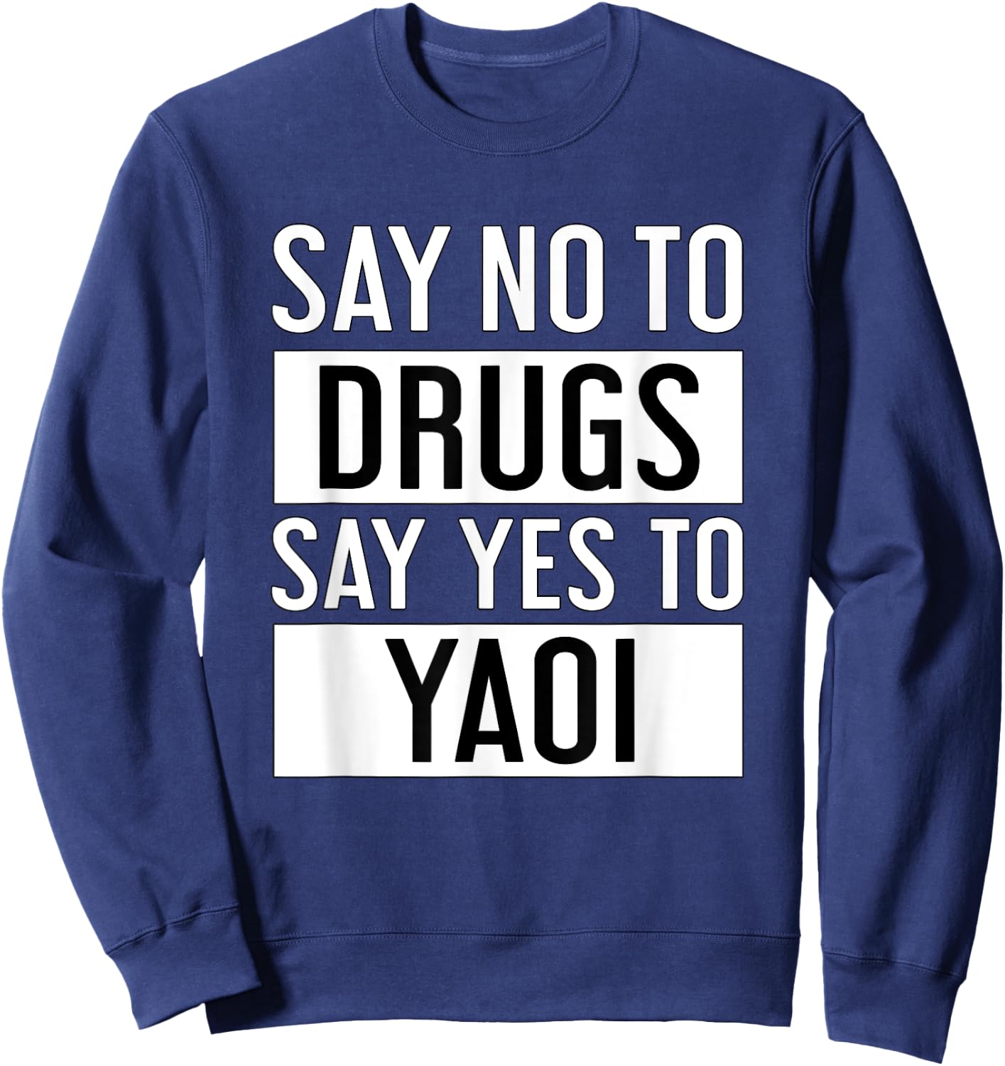 Yaoi Fujoshi Manga Sweatshirt - Sweatshirt | Navy