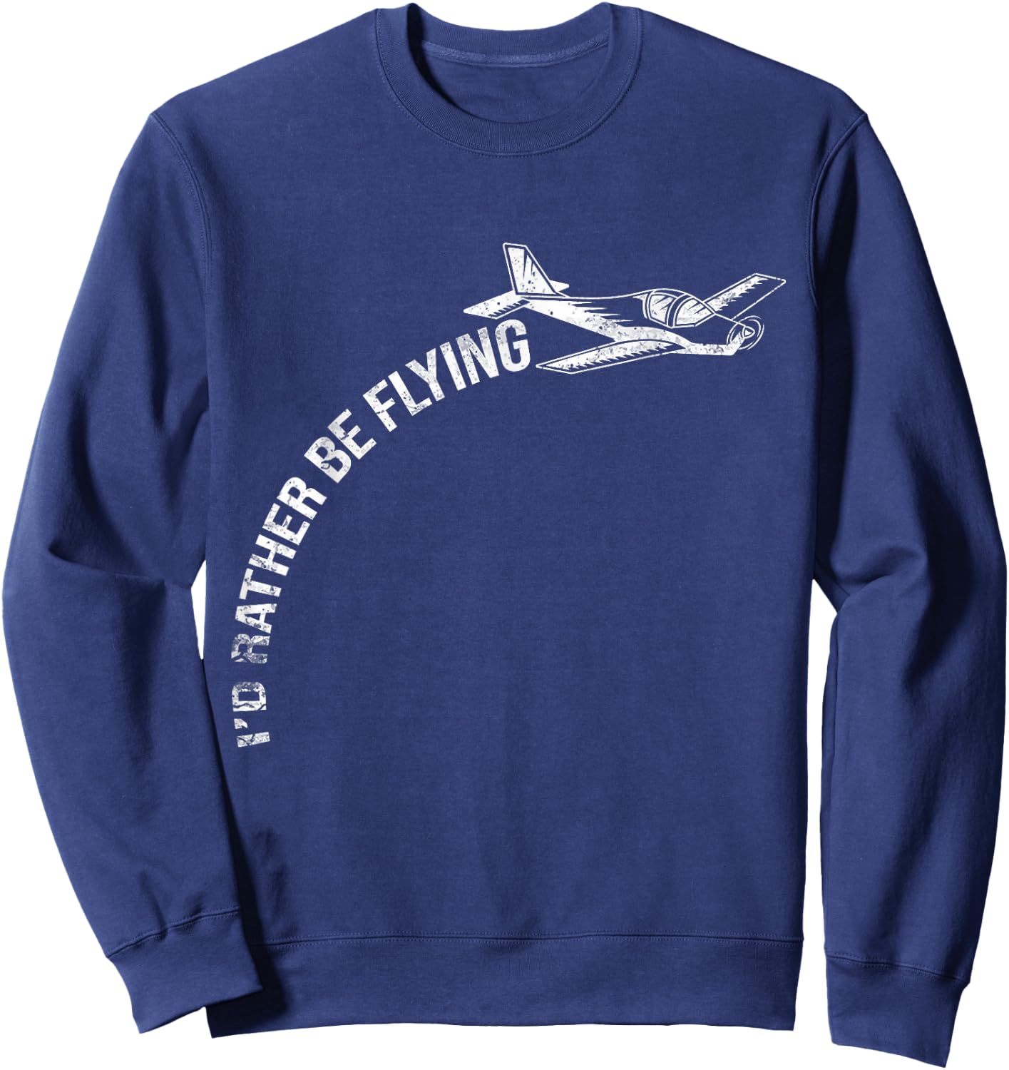 Funny aircraft pilots Sweatshirt - Sweatshirt | Navy