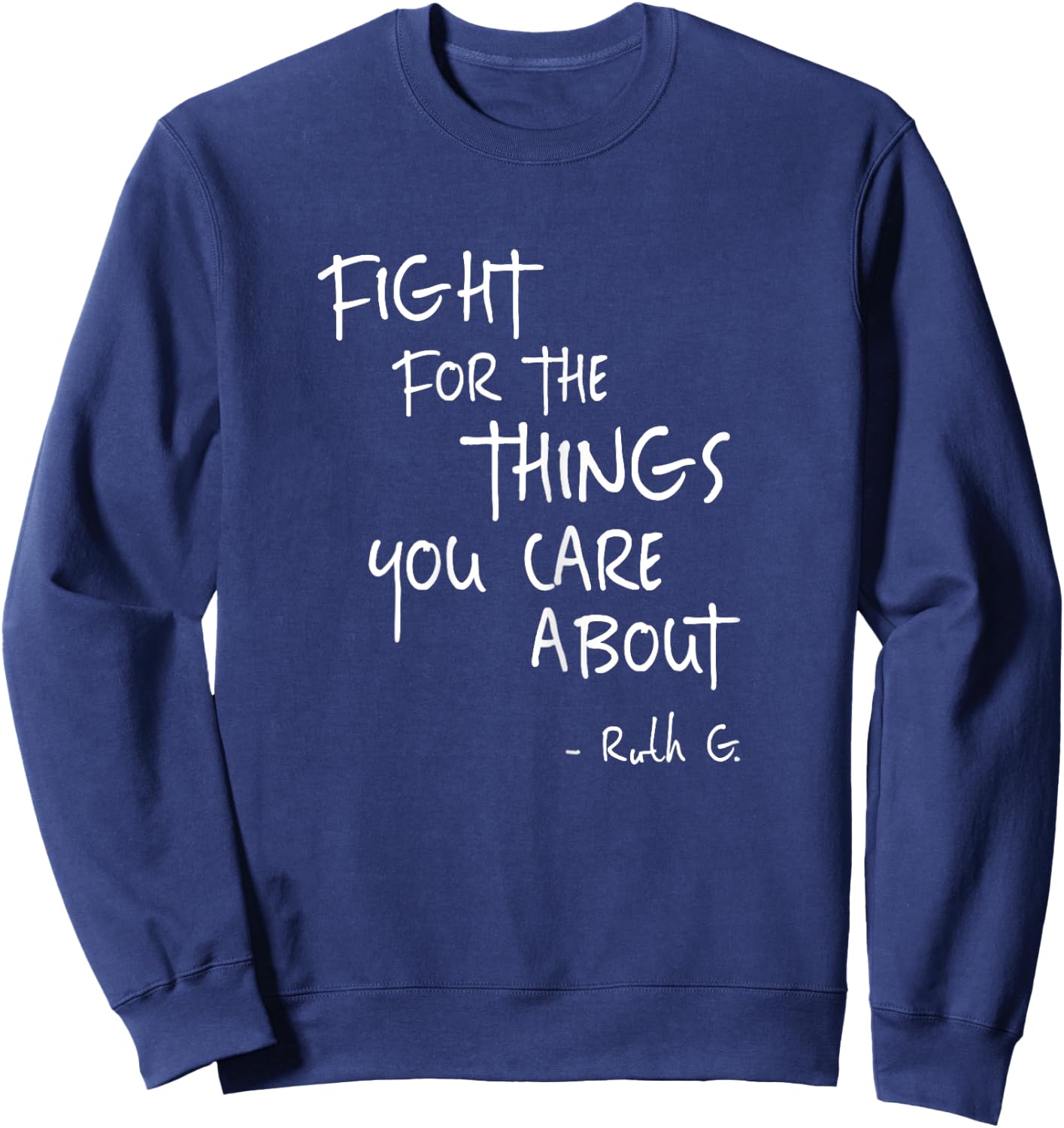 Equal Rights Women Rights Political Feminism Feminist Gift Sweatshirt - Sweatshirt | Navy