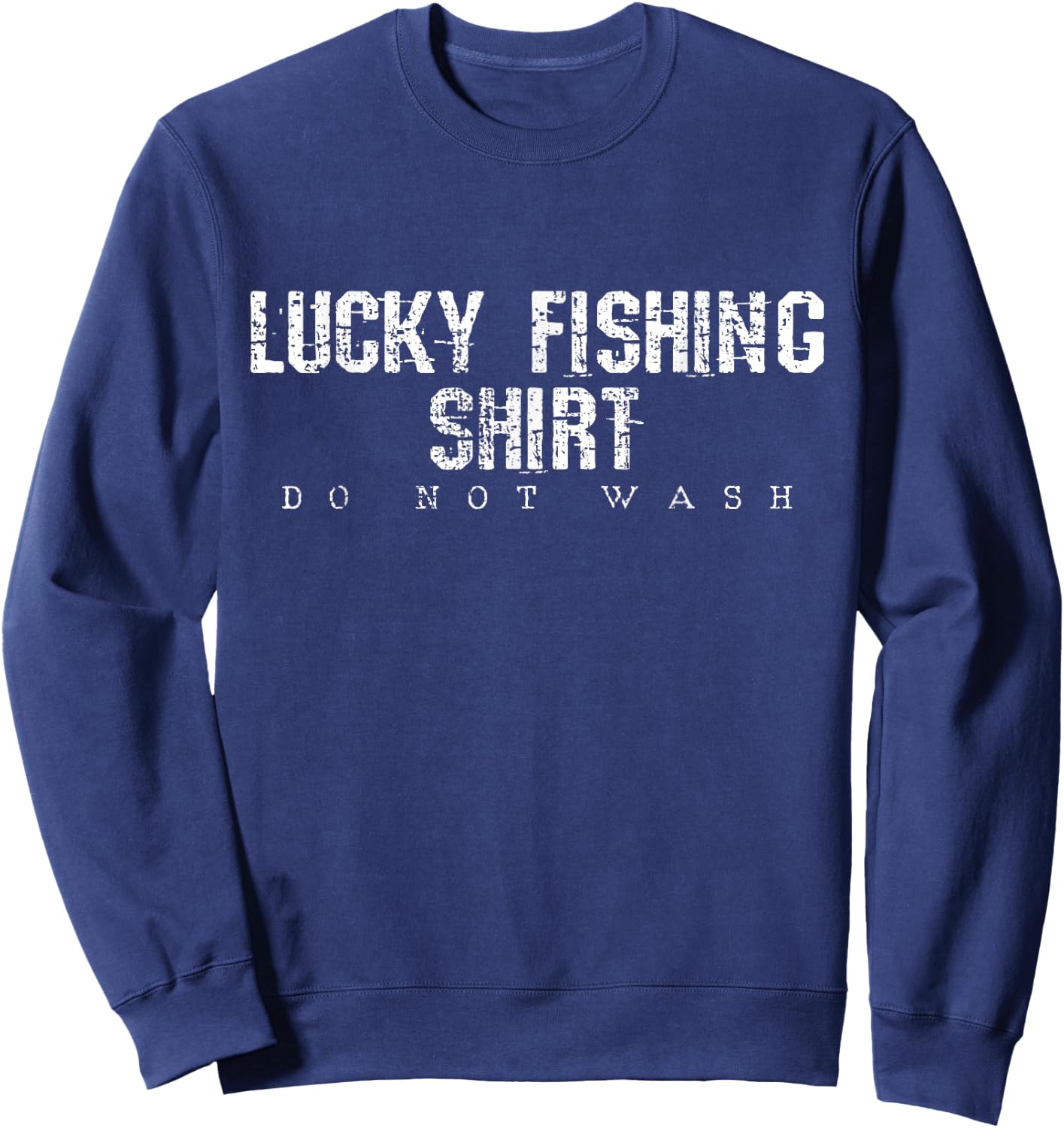 Lucky Fishing Gift Sweatshirt - Sweatshirt | Navy