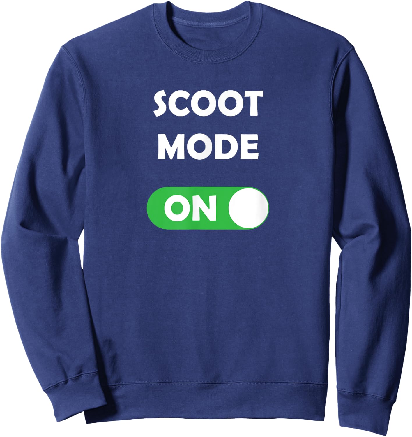Scoot Mode On Sweatshirt - Sweatshirt | Navy