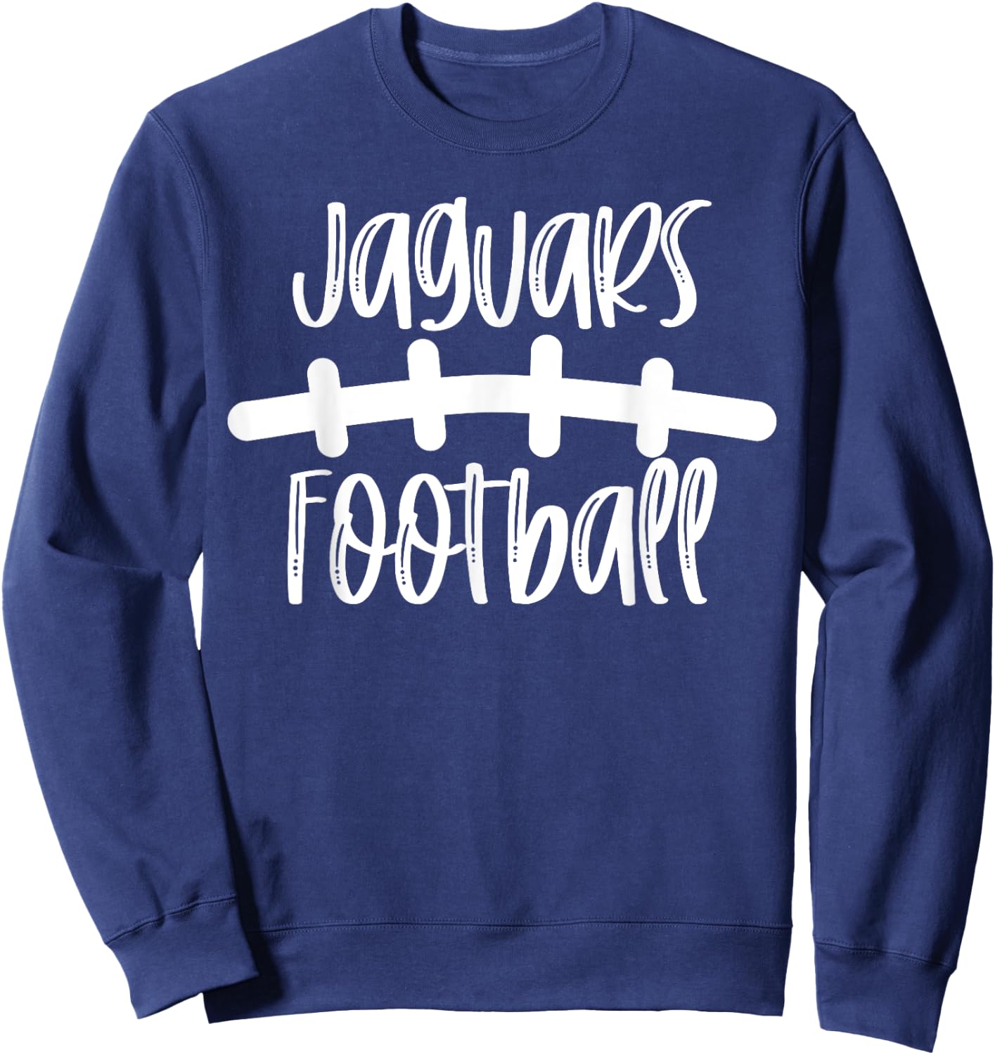 Jaguars Football School Spirit Team Mascot Game Night Sweatshirt - Sweatshirt | Navy