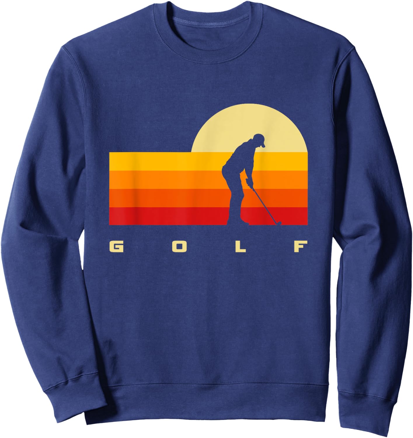Golfer Golf Sweatshirt - Sweatshirt | Navy