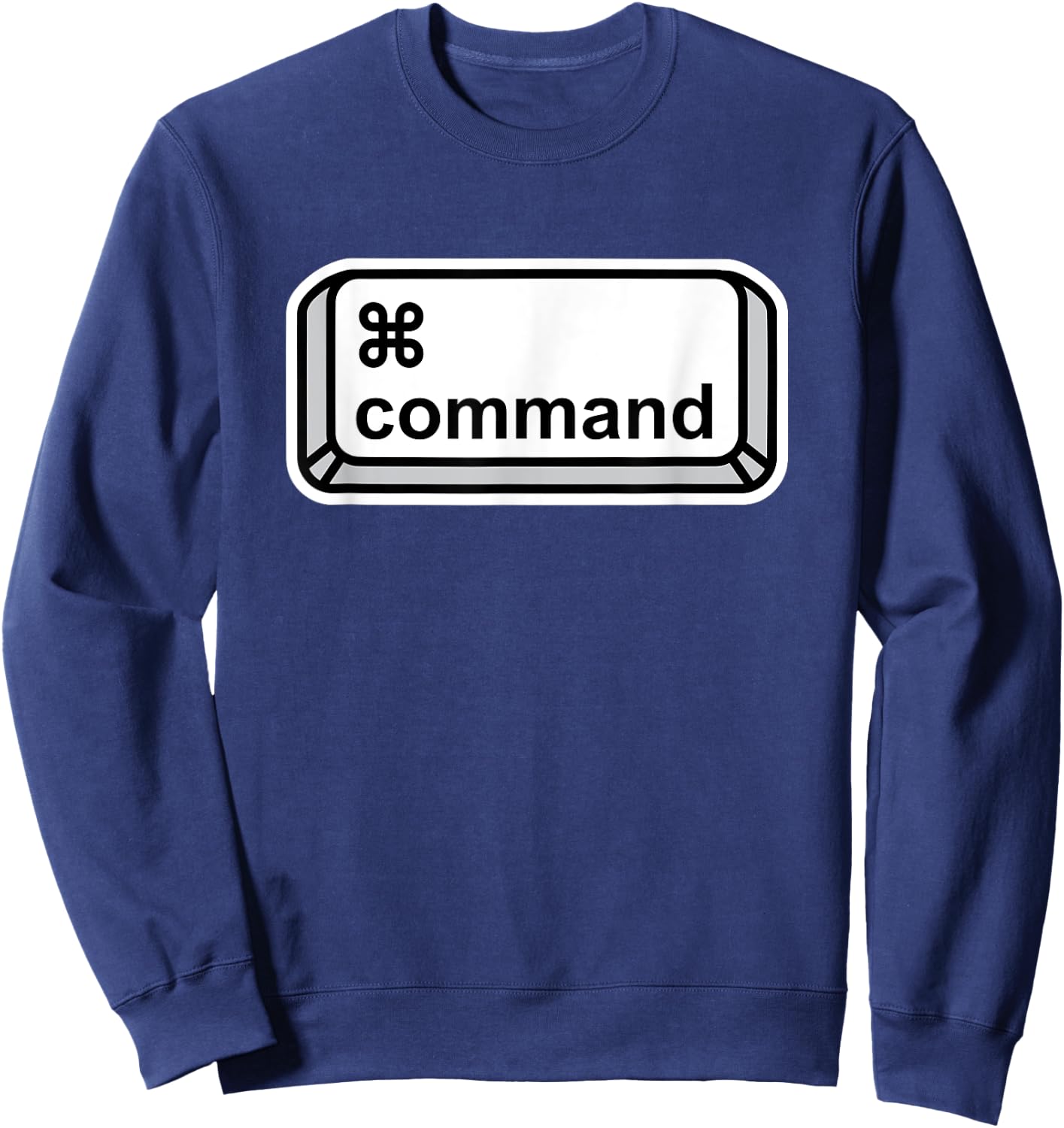 Command Button Computer Key Halloween Group Costume Sweatshirt - Sweatshirt | Navy