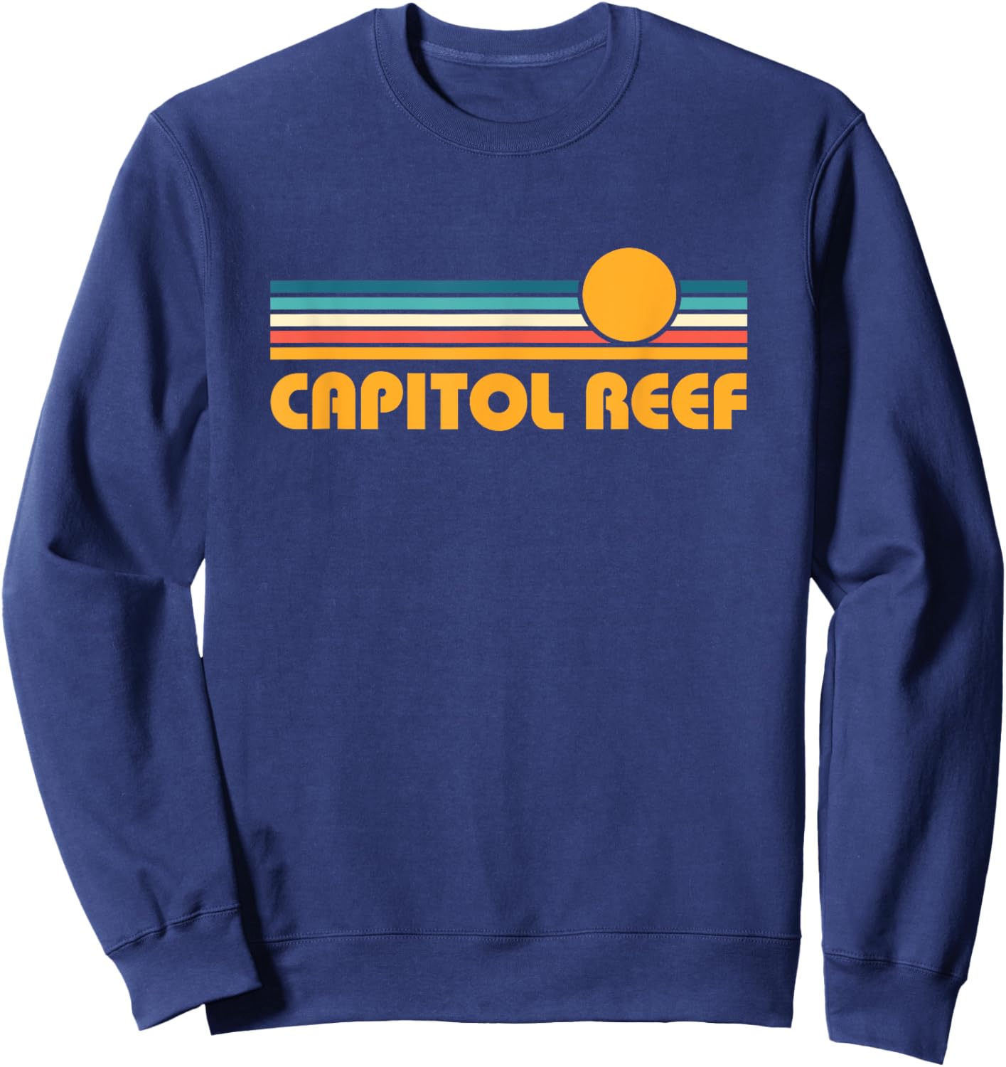 Capitol Reef National Park Sunset Sweatshirt - Sweatshirt | Navy