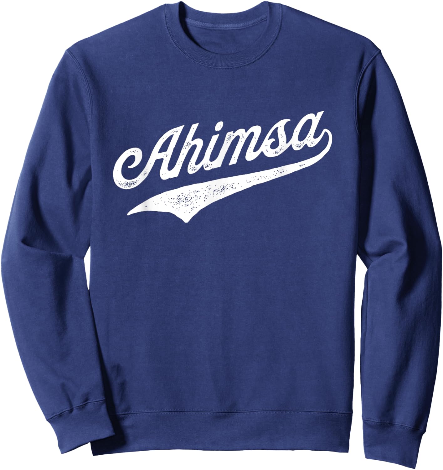 Ahimsa - Yoga Sutras Sweatshirt - Sweatshirt | Navy