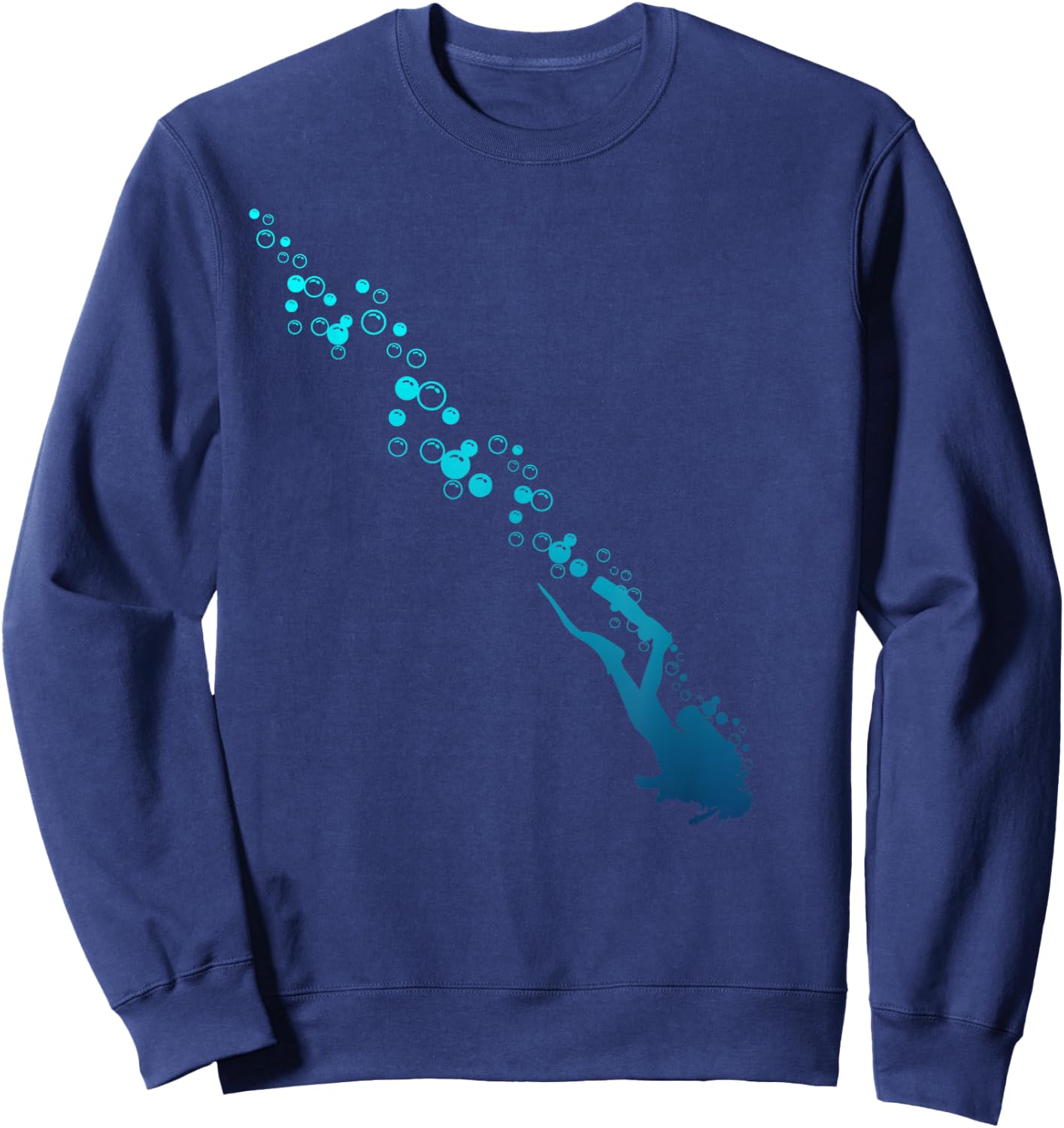Scuba Diving Diver Sweatshirt - Sweatshirt | Navy