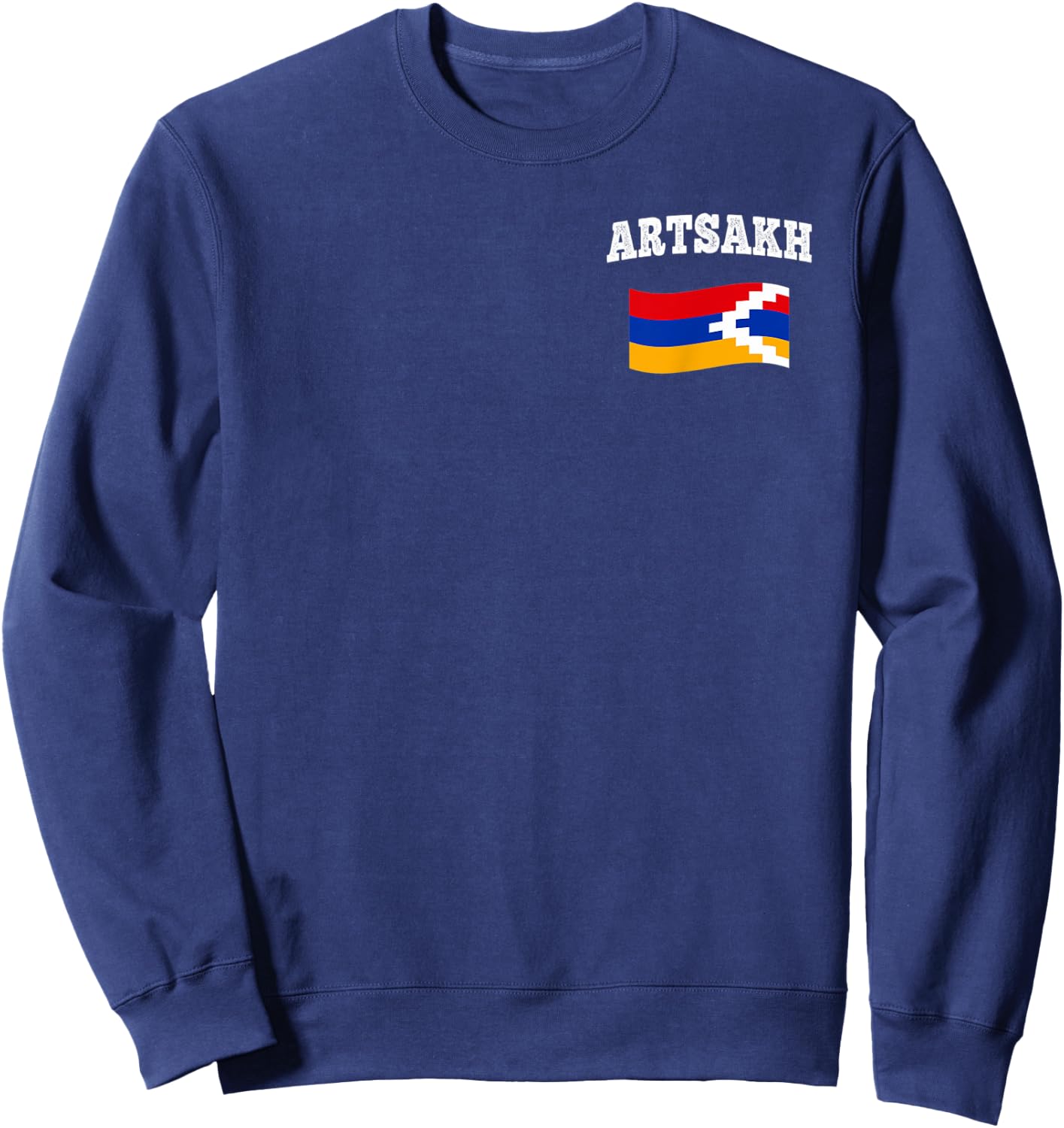 ARTSAKH Flag Sport Competition Proud Vacation Souvenir Sweatshirt - Sweatshirt | Navy