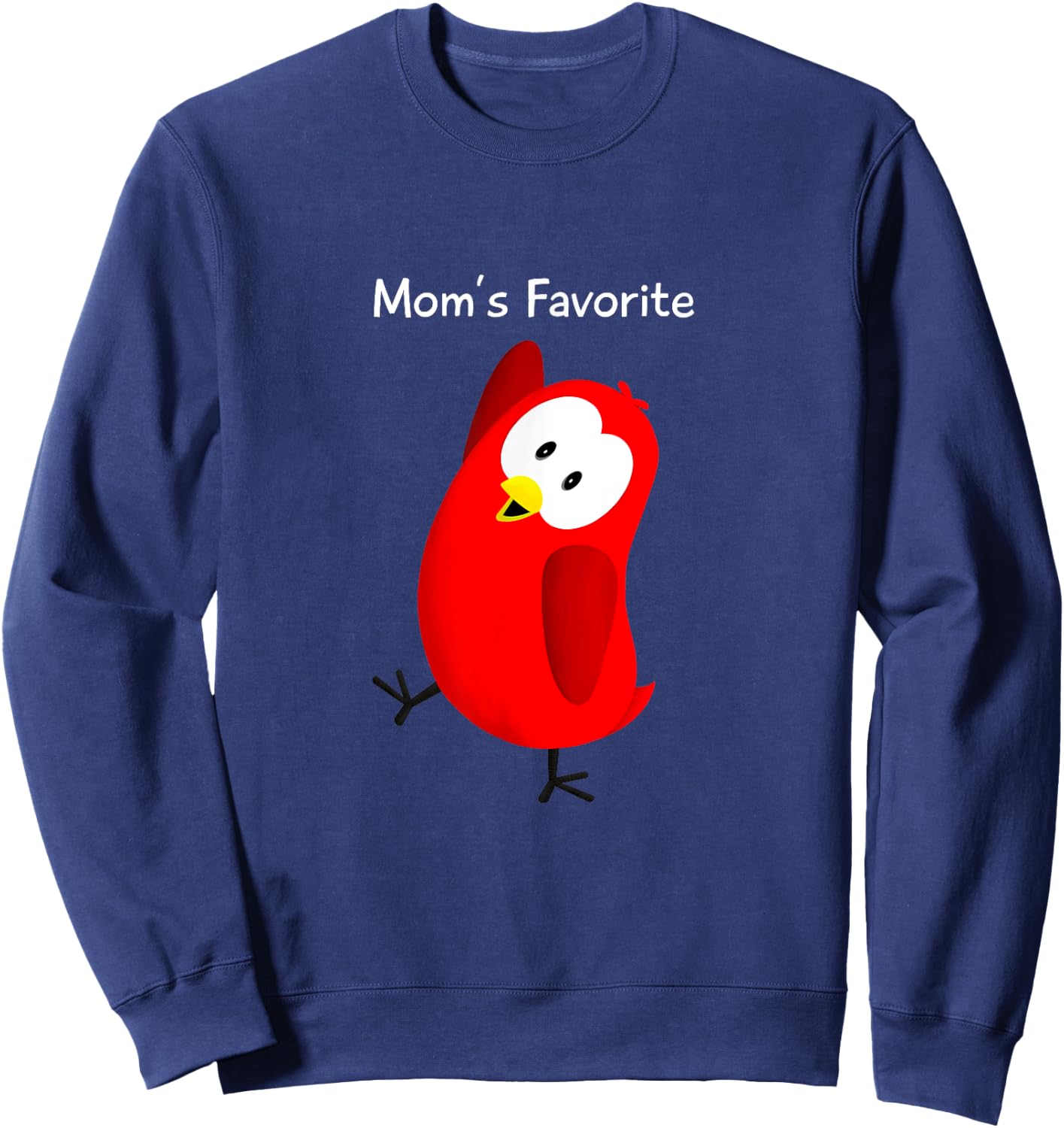 The Official Sammy Bird - Mom's Favorite Sweatshirt - Sweatshirt | Navy