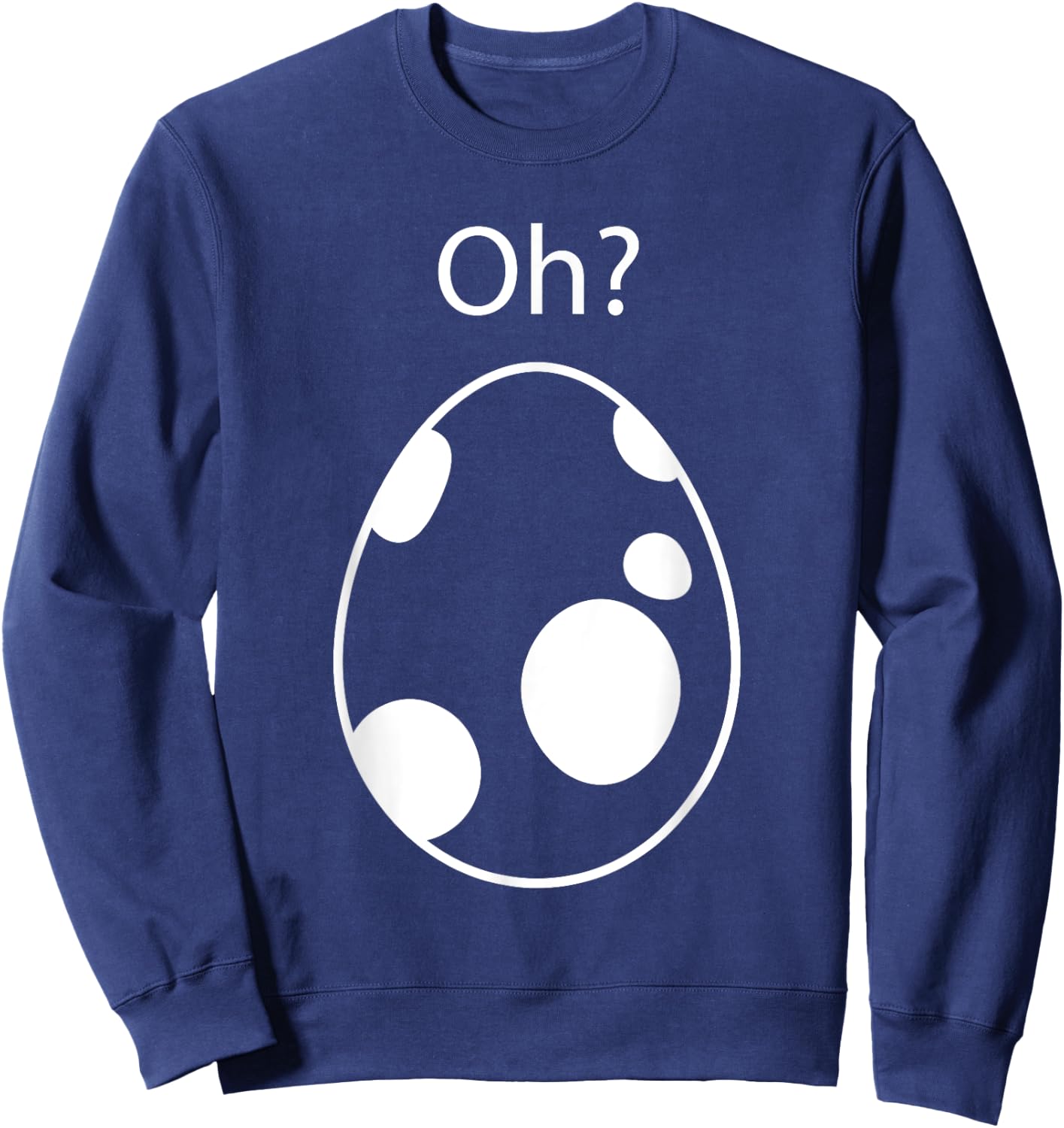Hatching Egg Oh? Gamer Sweatshirt - Sweatshirt | Navy