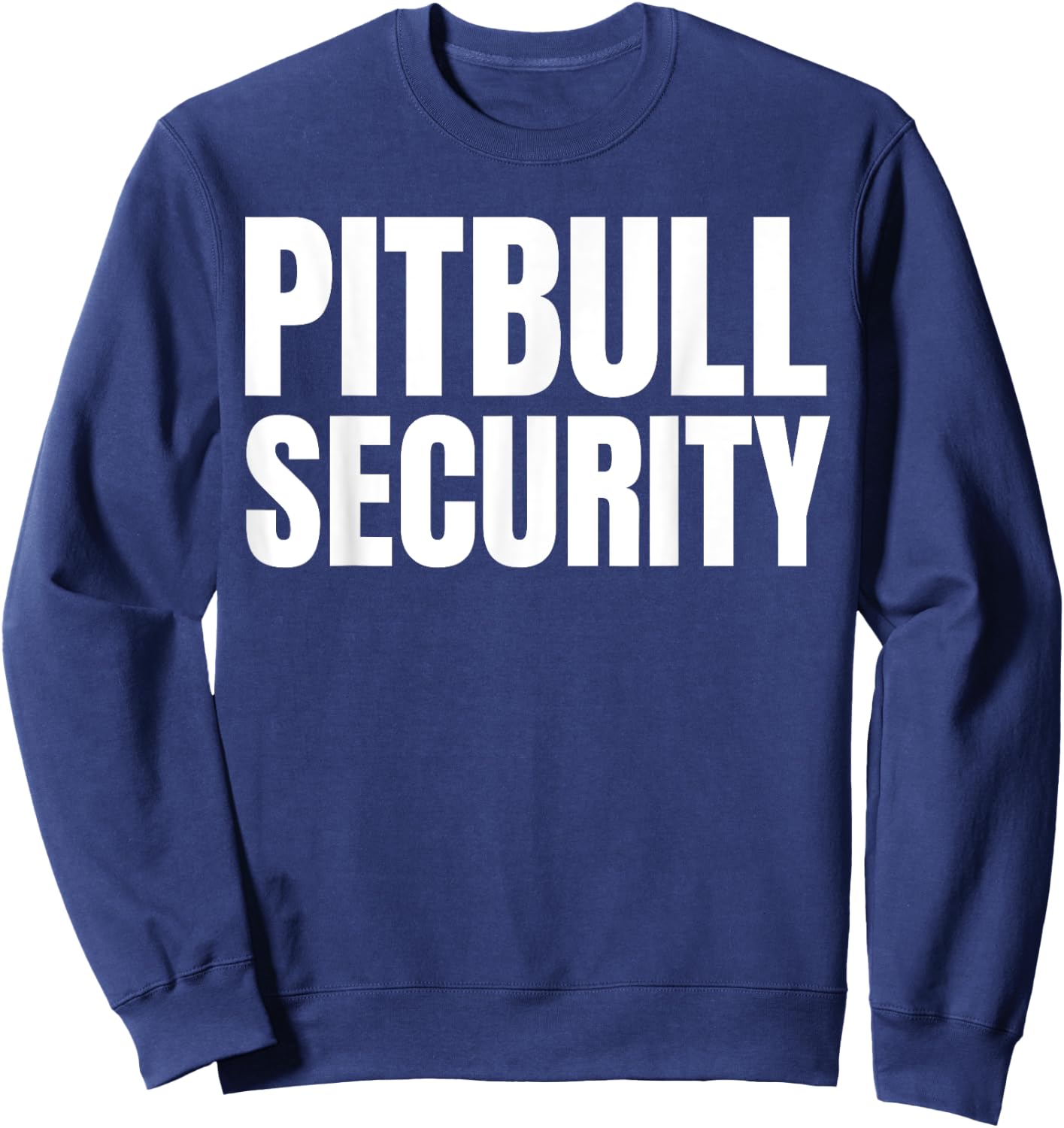 Pitbull Security Sweatshirt - Sweatshirt | Navy