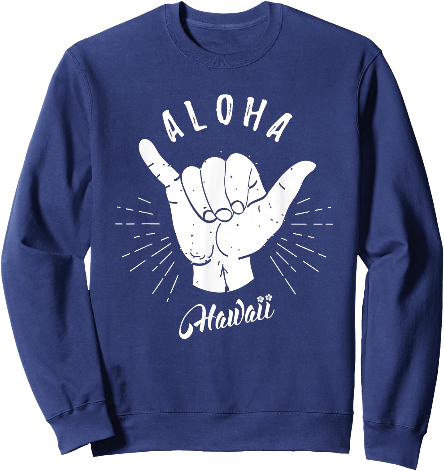 Aloha Hawaii Hawaiian Beach Summer Vacation Gifts Souvenir Men Women Kids Sweatshirt - Sweatshirt | Navy