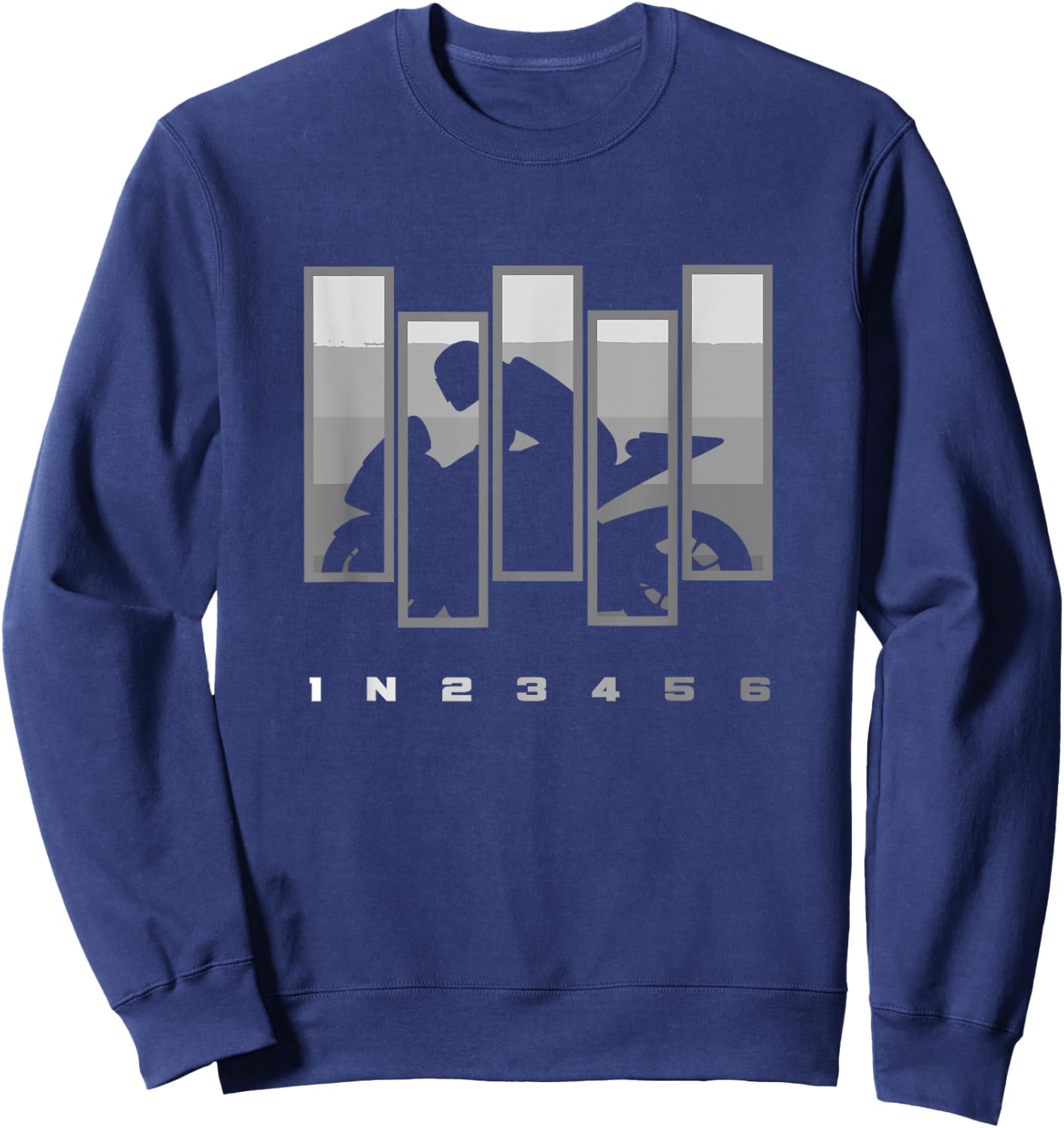 Motorcycle Apparel - Motorcycle Sweatshirt - Sweatshirt | Navy