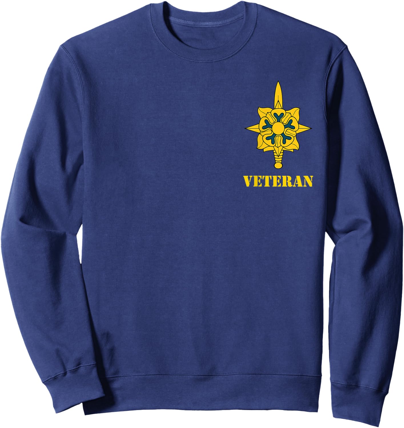 Military Intelligence Corps Veteran - US Army Sweatshirt - Sweatshirt | Navy