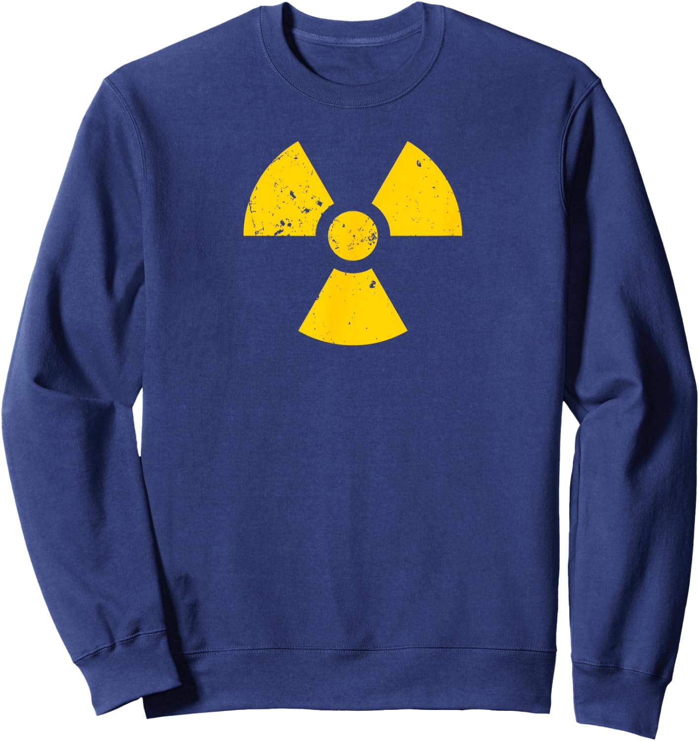 Vintage Radioactive Symbol Sweatshirt - Sweatshirt | Navy