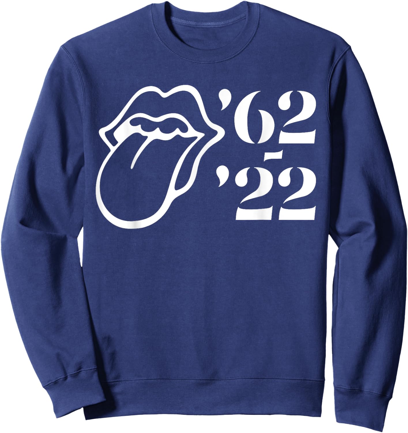 Official Rolling Stones '62 - '22 Sweatshirt - Sweatshirt | Navy