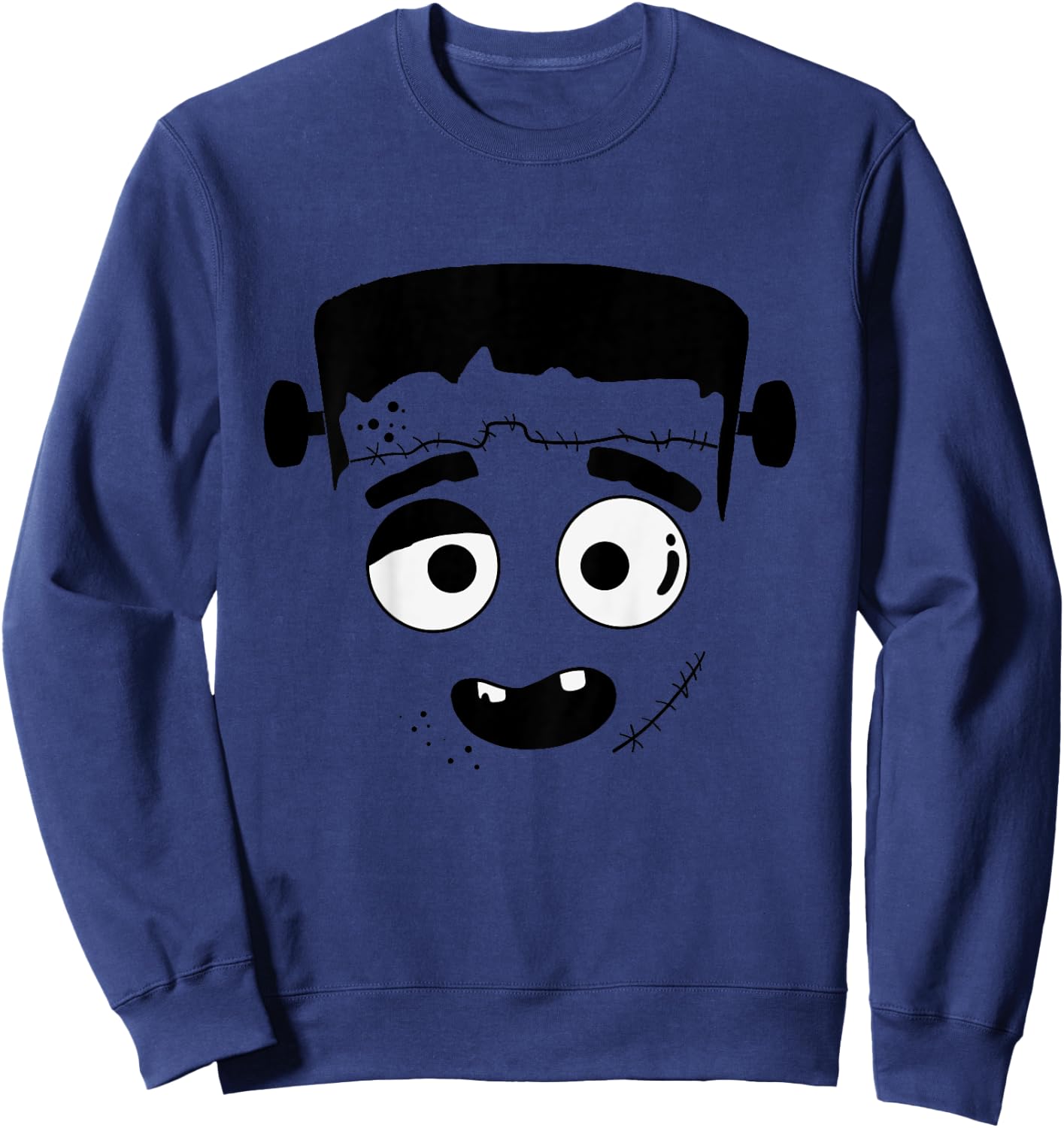 Frankenstein Monster Cool Halloween Costume for Boy Girl Kid Sweatshirt - Sweatshirt | Navy