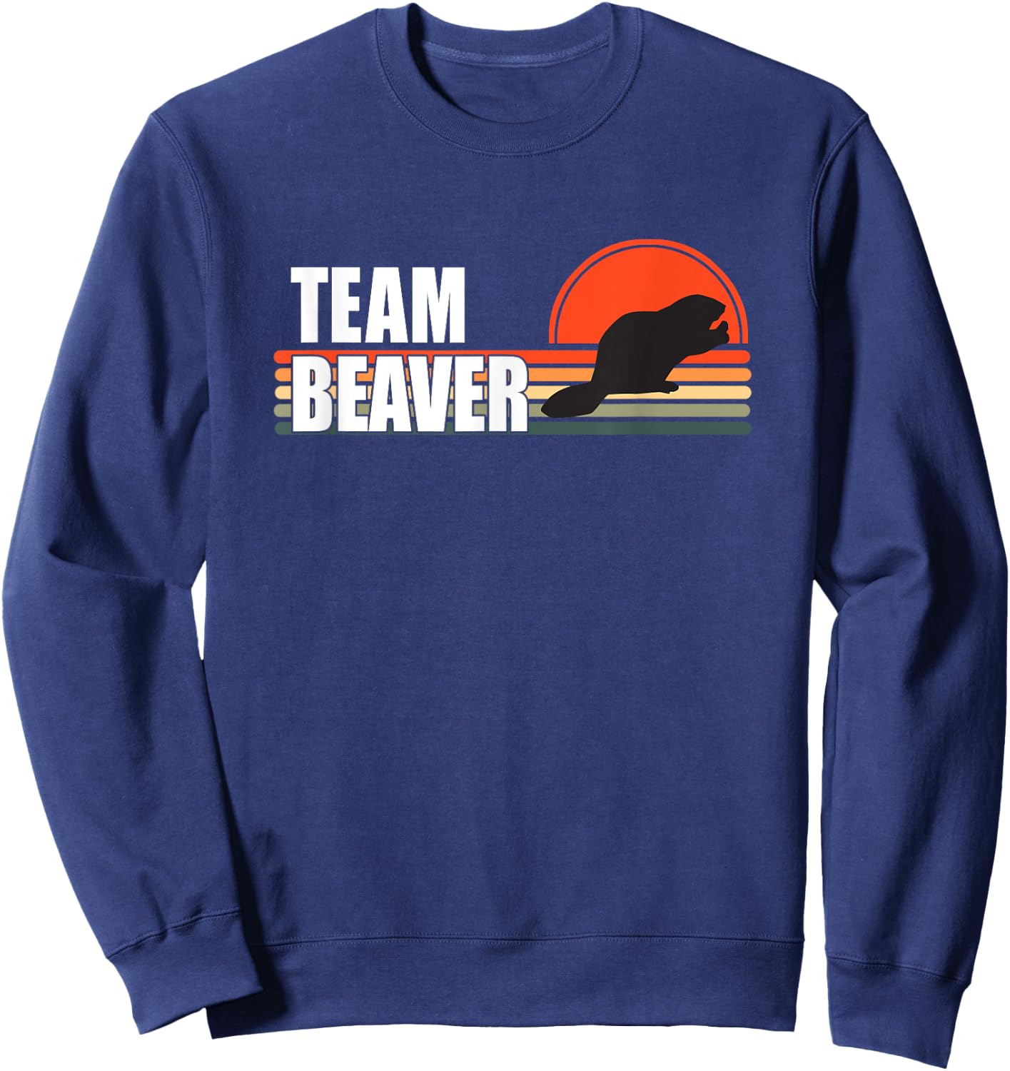 Team Beaver Sweatshirt - Sweatshirt | Navy