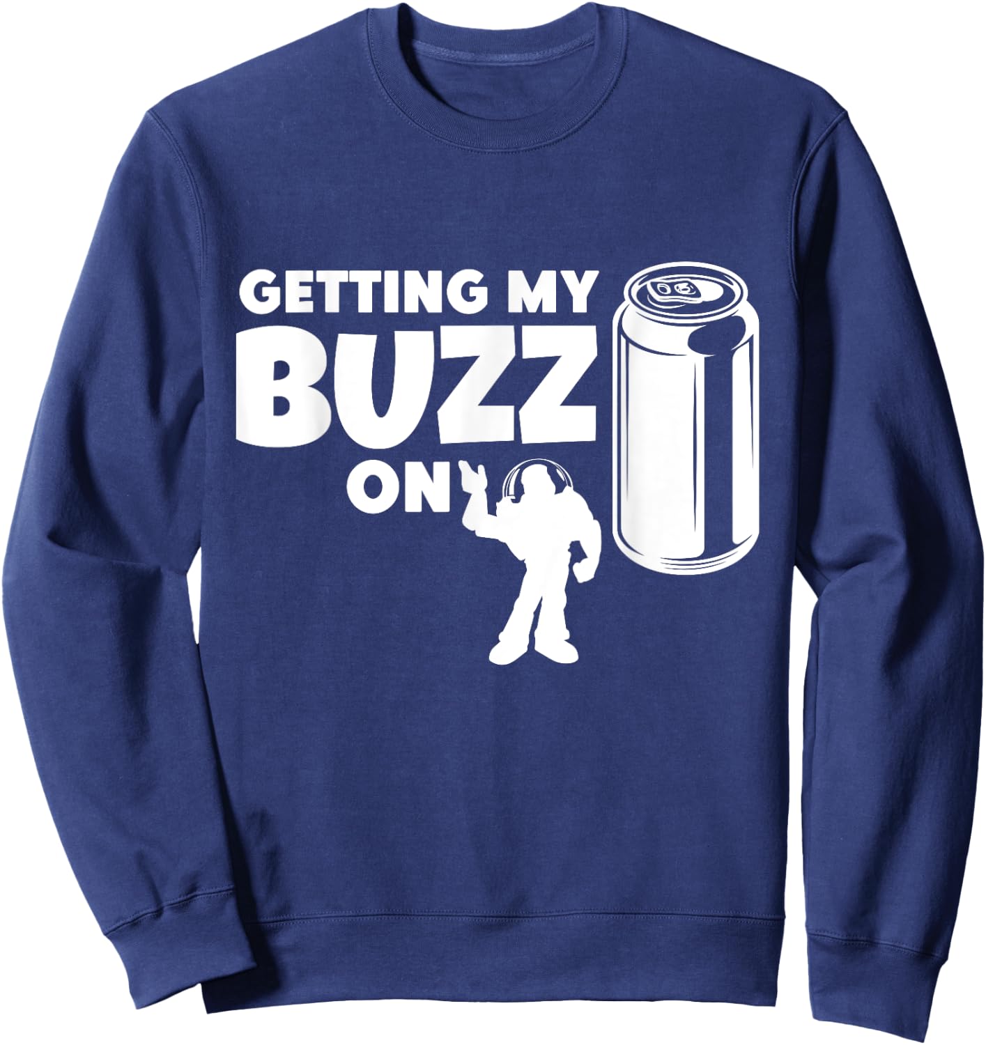 Drinking Around the World Adult Vacation Eleven Countries Premium Sweatshirt - Sweatshirt | Navy