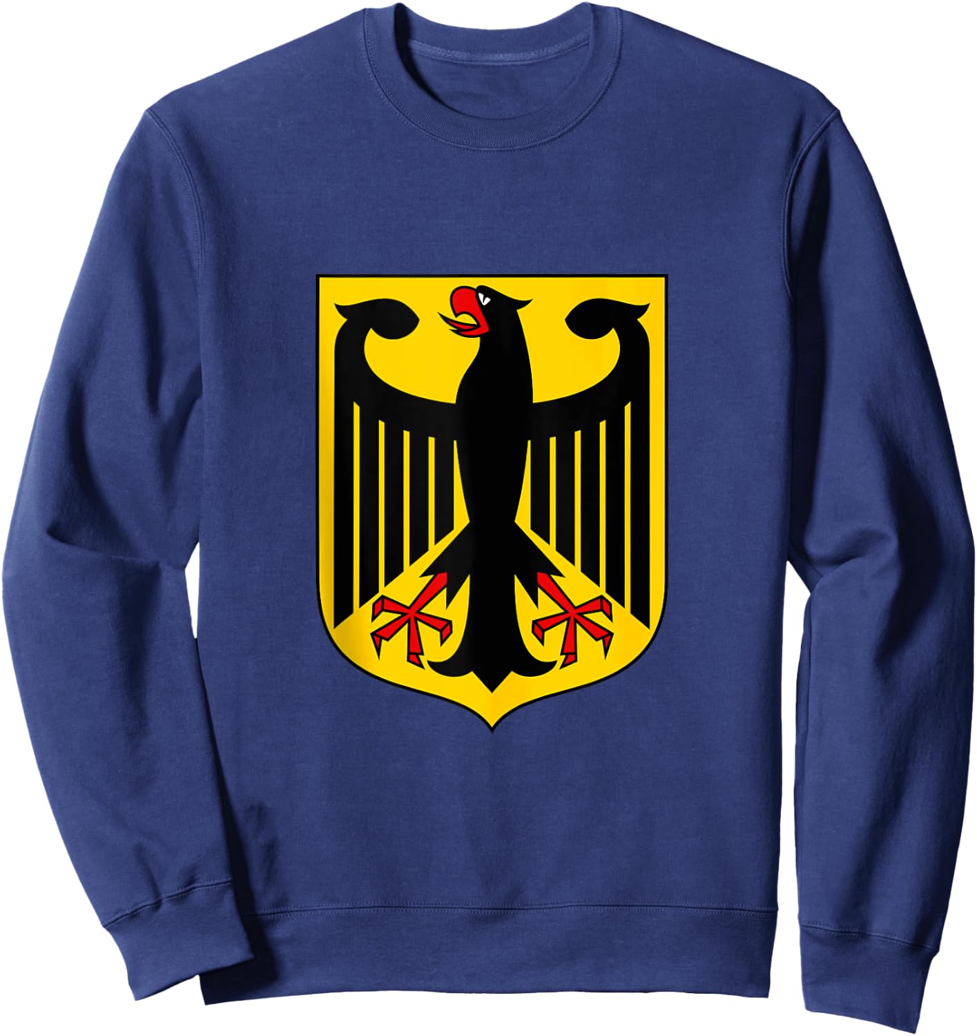 German Eagle - Deutsch - Coat Of Arms Bundesadler Sweatshirt - Sweatshirt | Navy