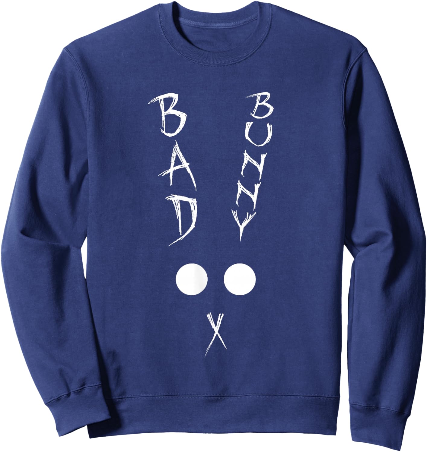 Bunny Bad Rabbit Happy Easter Eggs Hunting Spring Egg Hunter Sweatshirt - Sweatshirt | Navy
