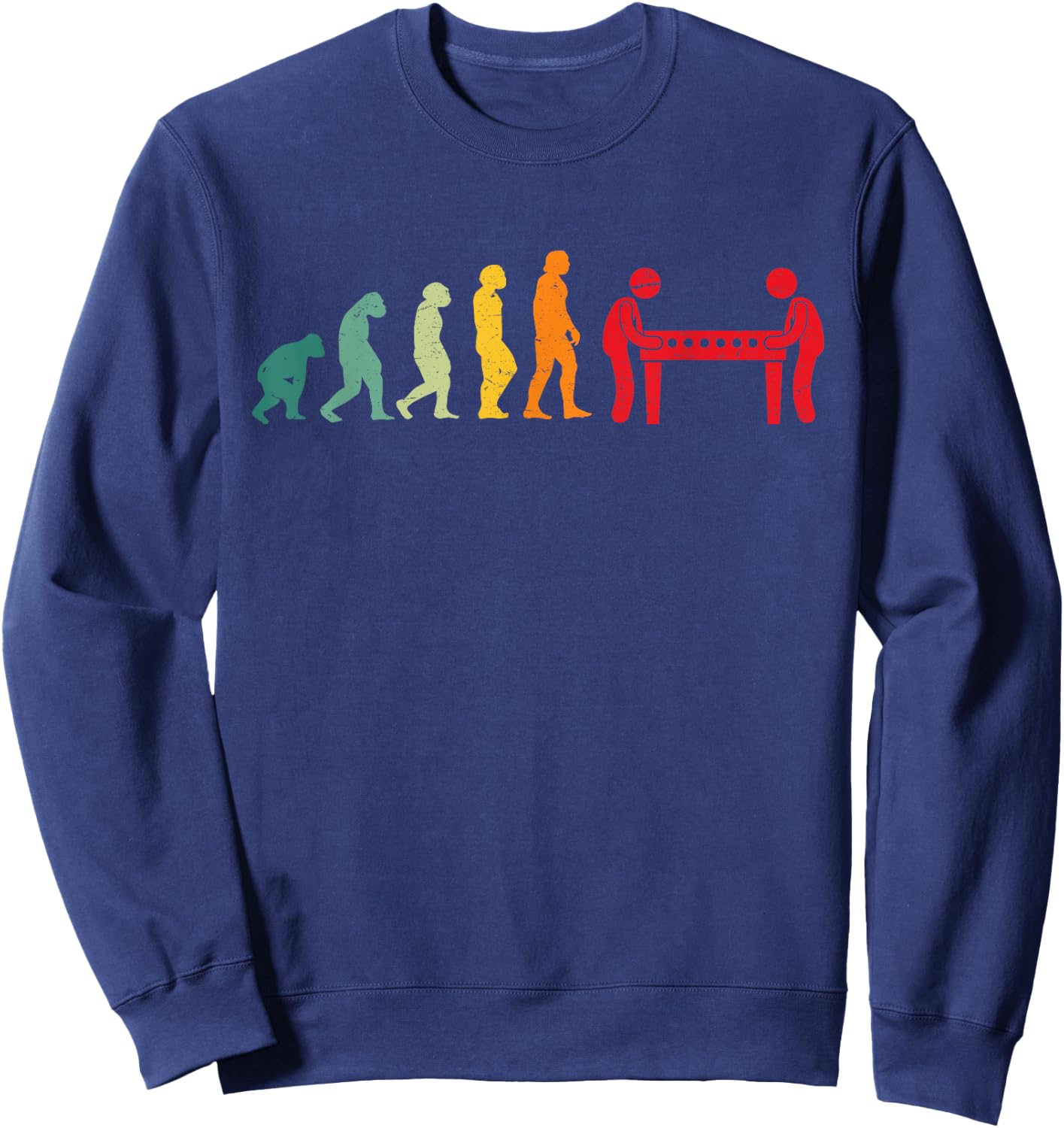 Table Soccer Foosball evolution Sweatshirt - Sweatshirt | Navy