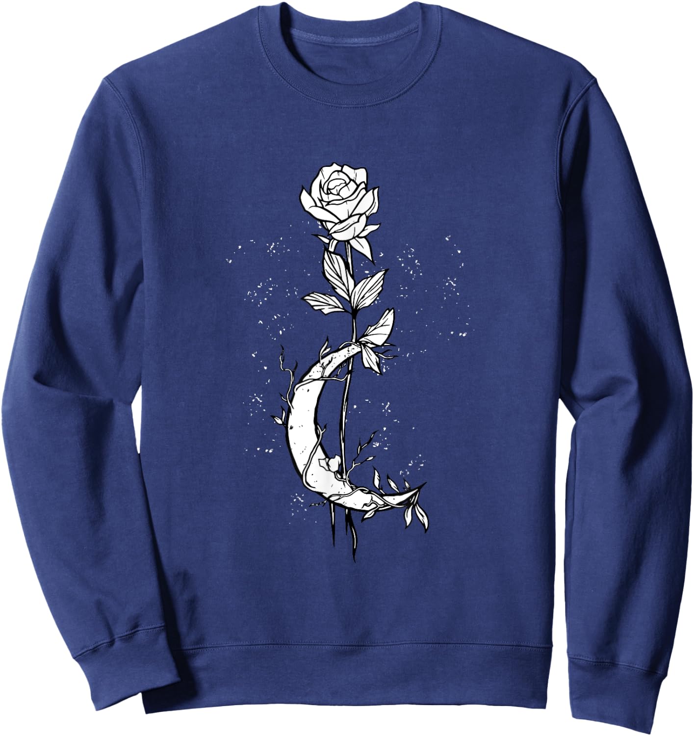 Moon Rose Sweatshirt - Sweatshirt | Navy
