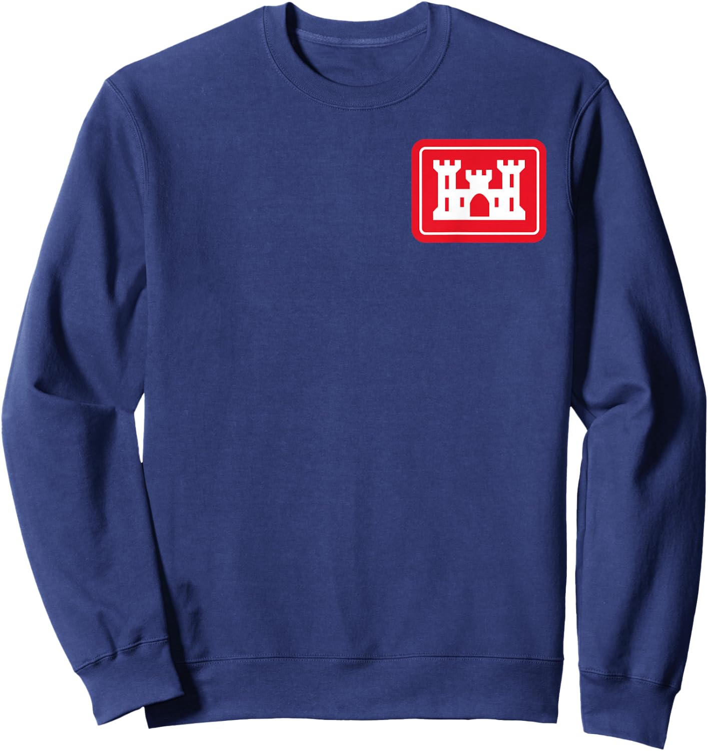 United States Army Corps of Engineers DOD Military Veteran Sweatshirt - Sweatshirt | Navy