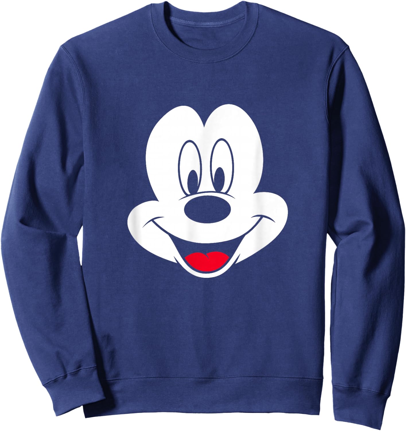 Disney Mickey Mouse Big Face Sweatshirt - Sweatshirt | Navy
